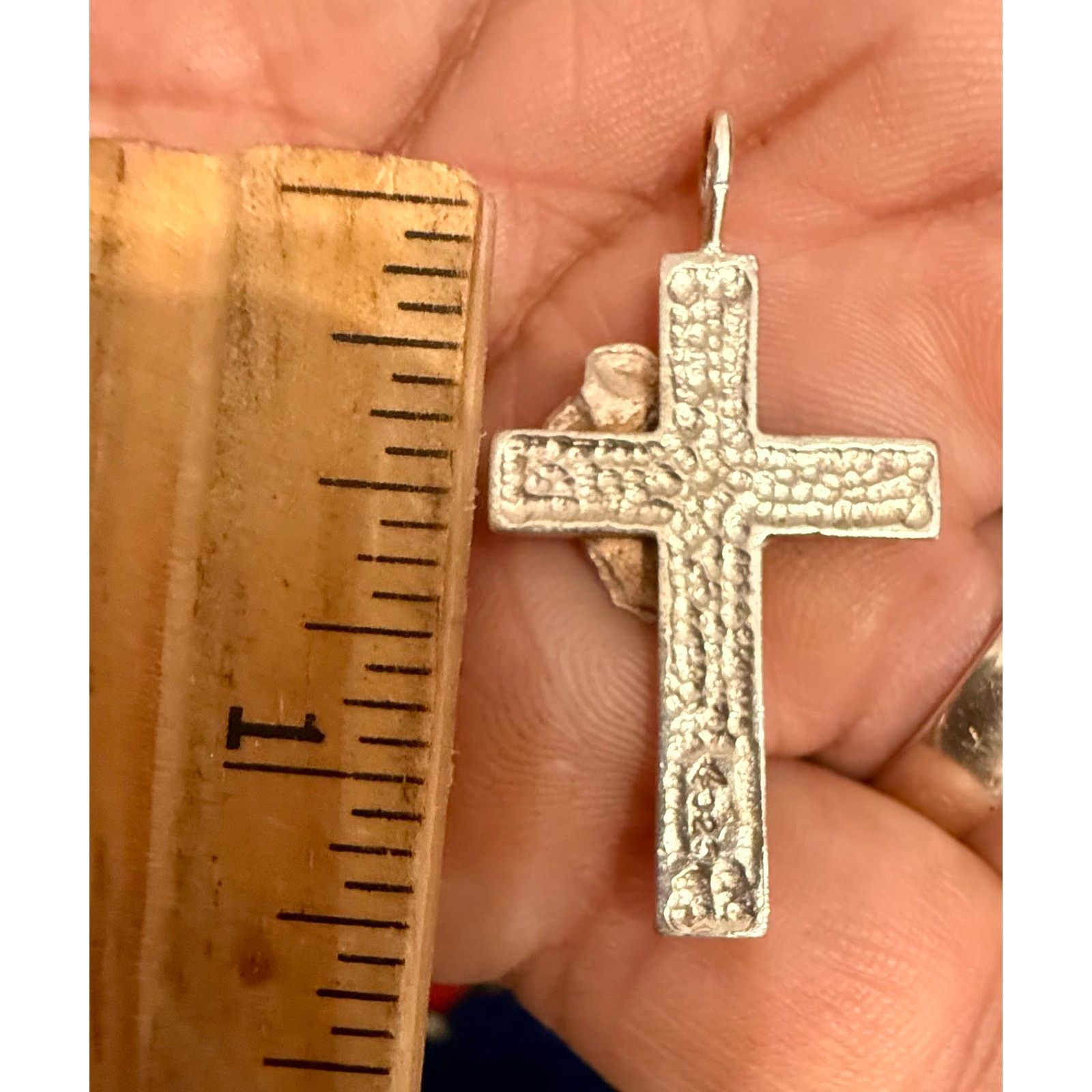 Other Vintage Cross Sterling Silver 925 Pendant Charm Authentic Size ONE SIZE - 5 Thumbnail