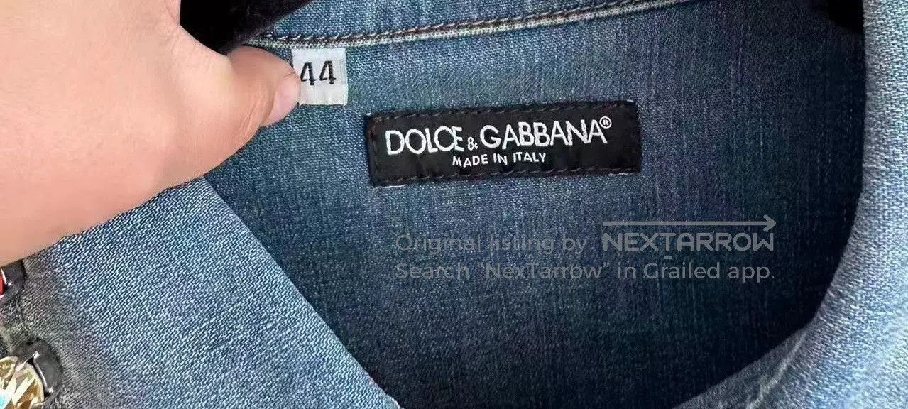 Dolce & Gabbana Dolce & Gabbana Denim Diamond. Size US S / EU 44-46 / 1 - 3 Thumbnail