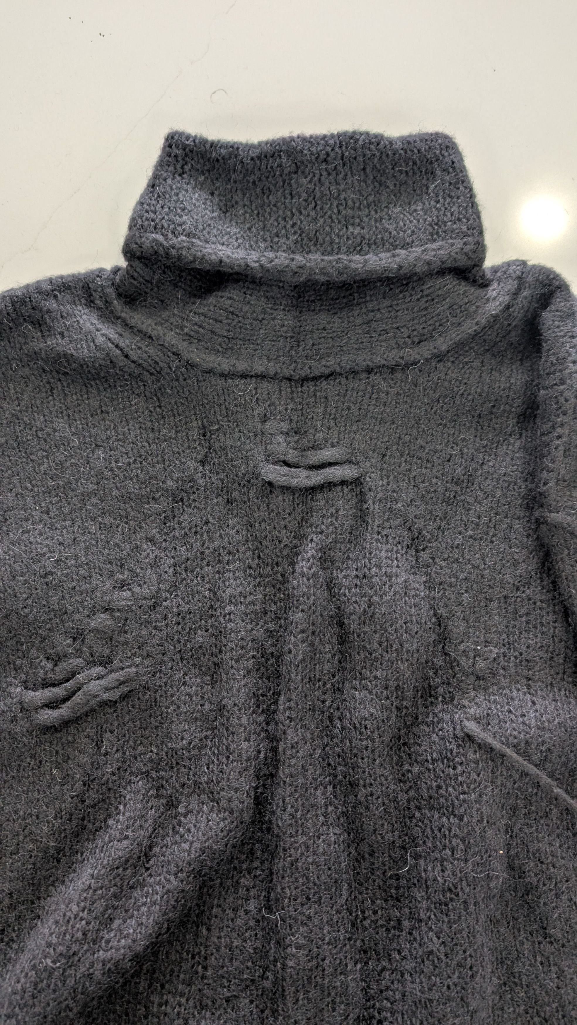 Isabel Benenato Isabel Benenato Black Alpaca Mohair Turtleneck Size M Size M / US 6-8 / IT 42-44 - 9 Thumbnail