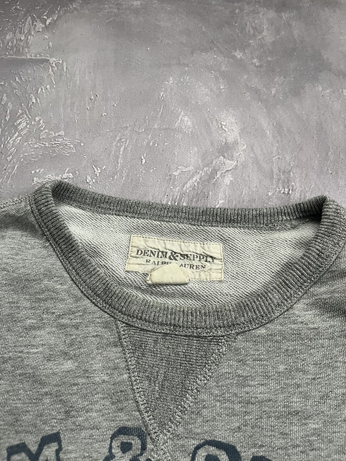Denim & Supply Ralph Lauren Denim&Supply Ralph Lauren Navy CrewNeck sweatshirt Grey XL Size US XL / EU 56 / 4 - 4 Thumbnail