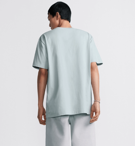 Dior o1w1db10525 493J69 Relaxed-Fit T-Shirt in Gray Size US L / EU 52-54 / 3 - 6 Thumbnail