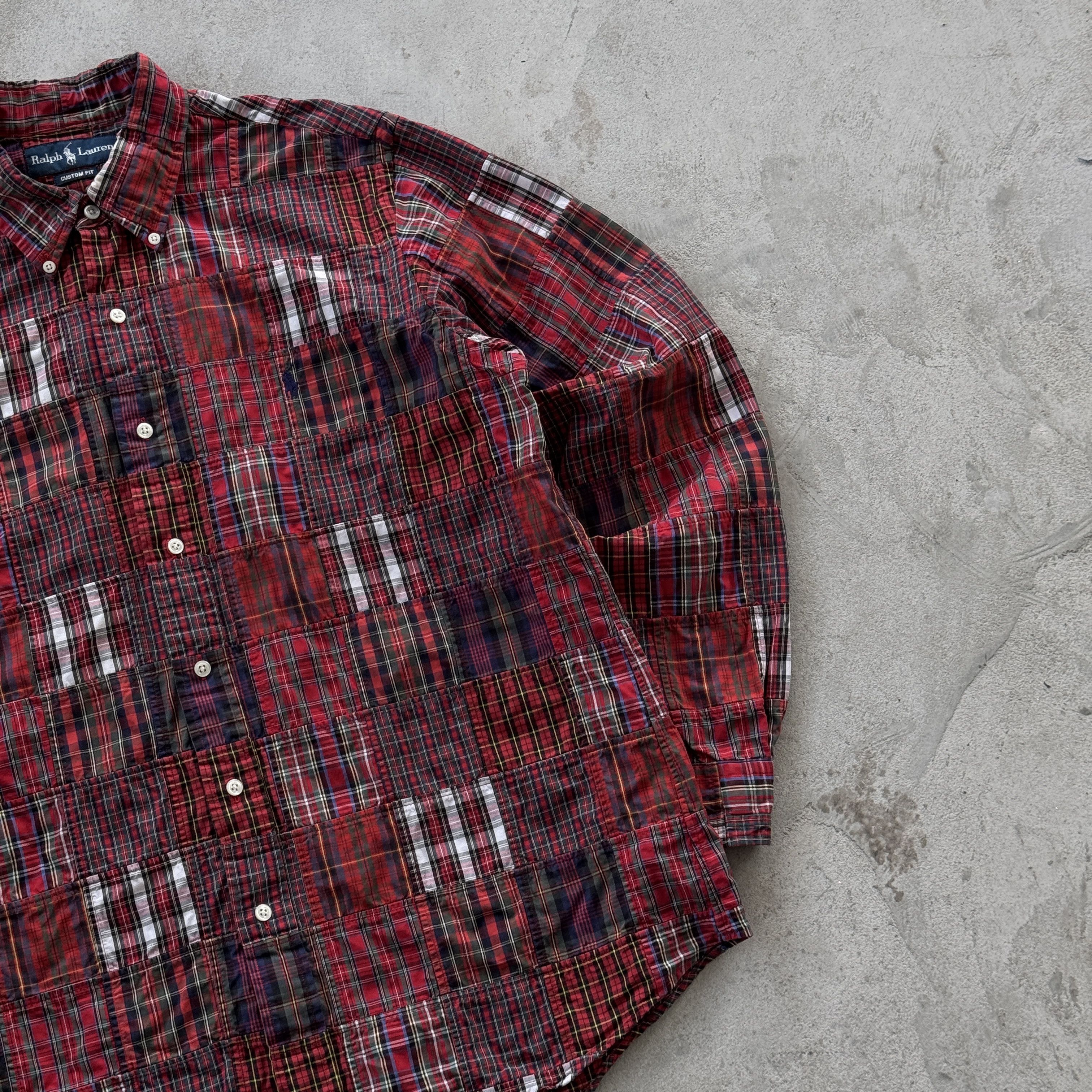 Polo Ralph Lauren Vintage 90s Polo Ralph Lauren Patch Preppy Button Ups Shirt Size US L / EU 52-54 / 3 - 2 Thumbnail