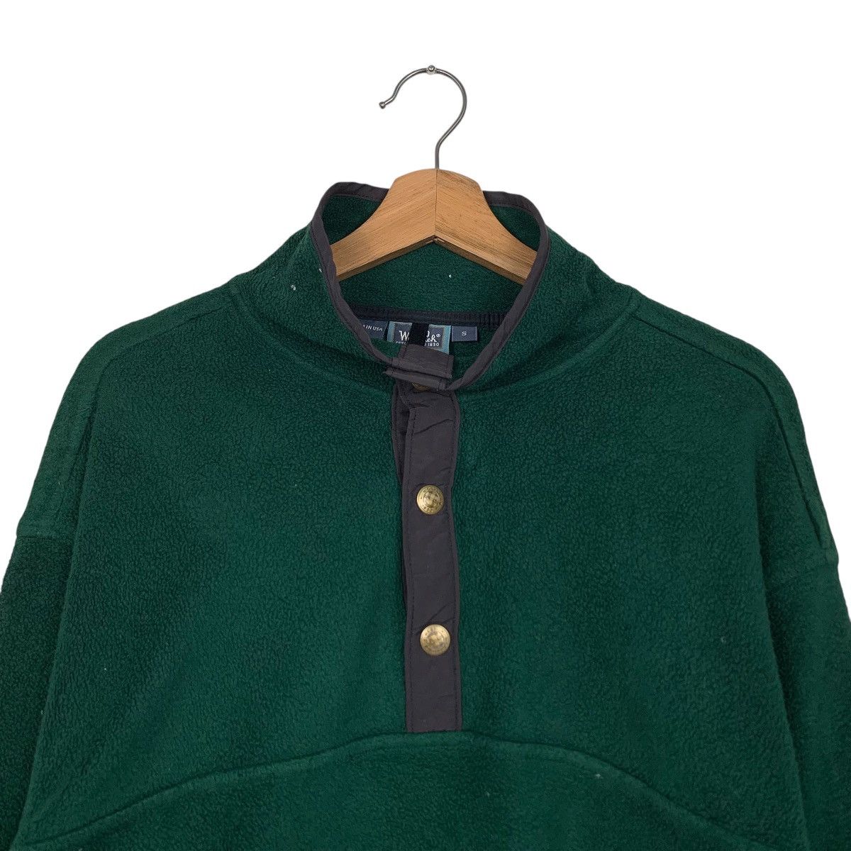 Vintage × Woolrich Woolen Mills ☀️Vintage Woolrich half button fleece jacket Size US S / EU 44-46 / 1 - 5 Thumbnail