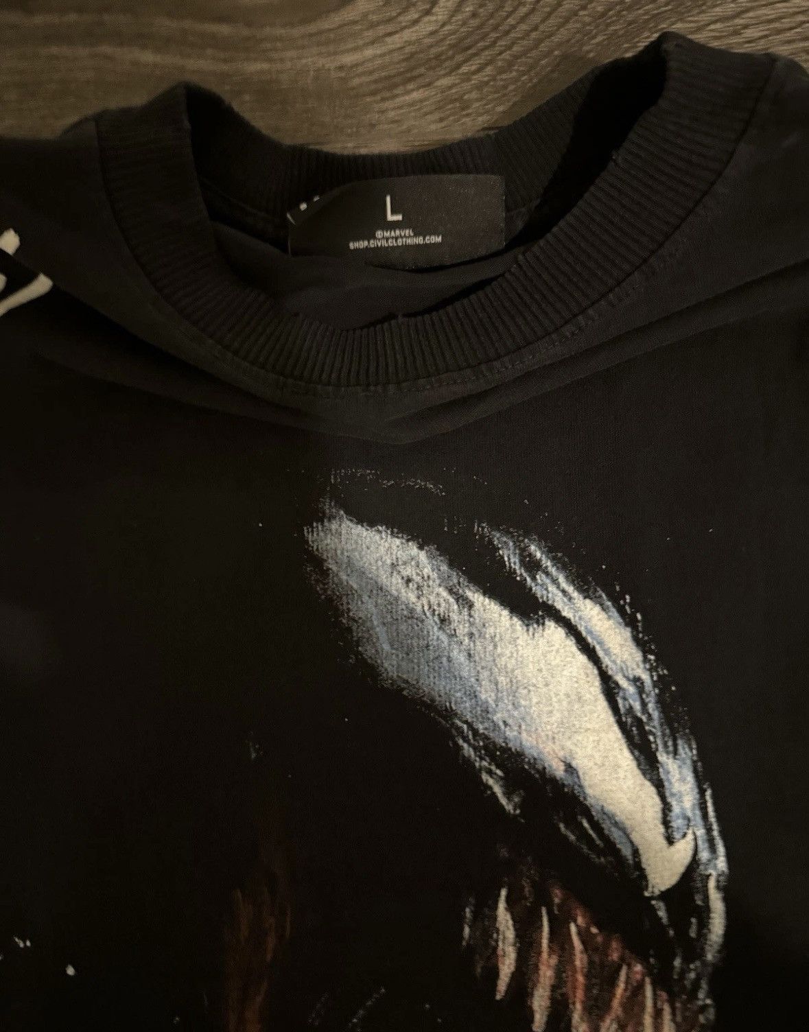 Civil Regime × Darc Sport CIVIL REGIME X DARC SPORT SPIDER-MAN VENOM "VIOLENT WEB" L Size US L / EU 52-54 / 3 - 2 Thumbnail