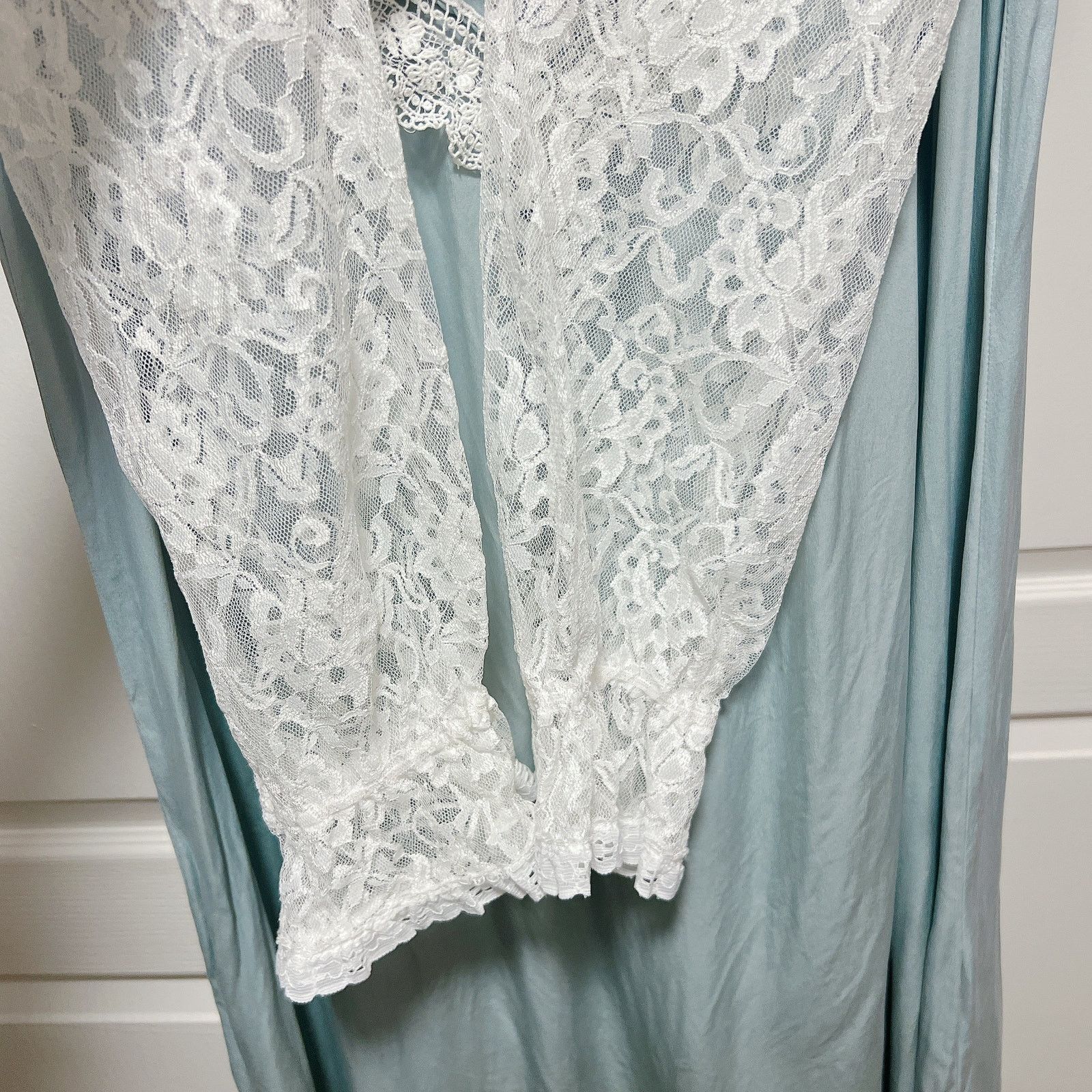 Jessica McClintock Gunne Sax Jessica McClintock Victorian Lace Button Nightgown Size M / US 6-8 / IT 42-44 - 3 Thumbnail