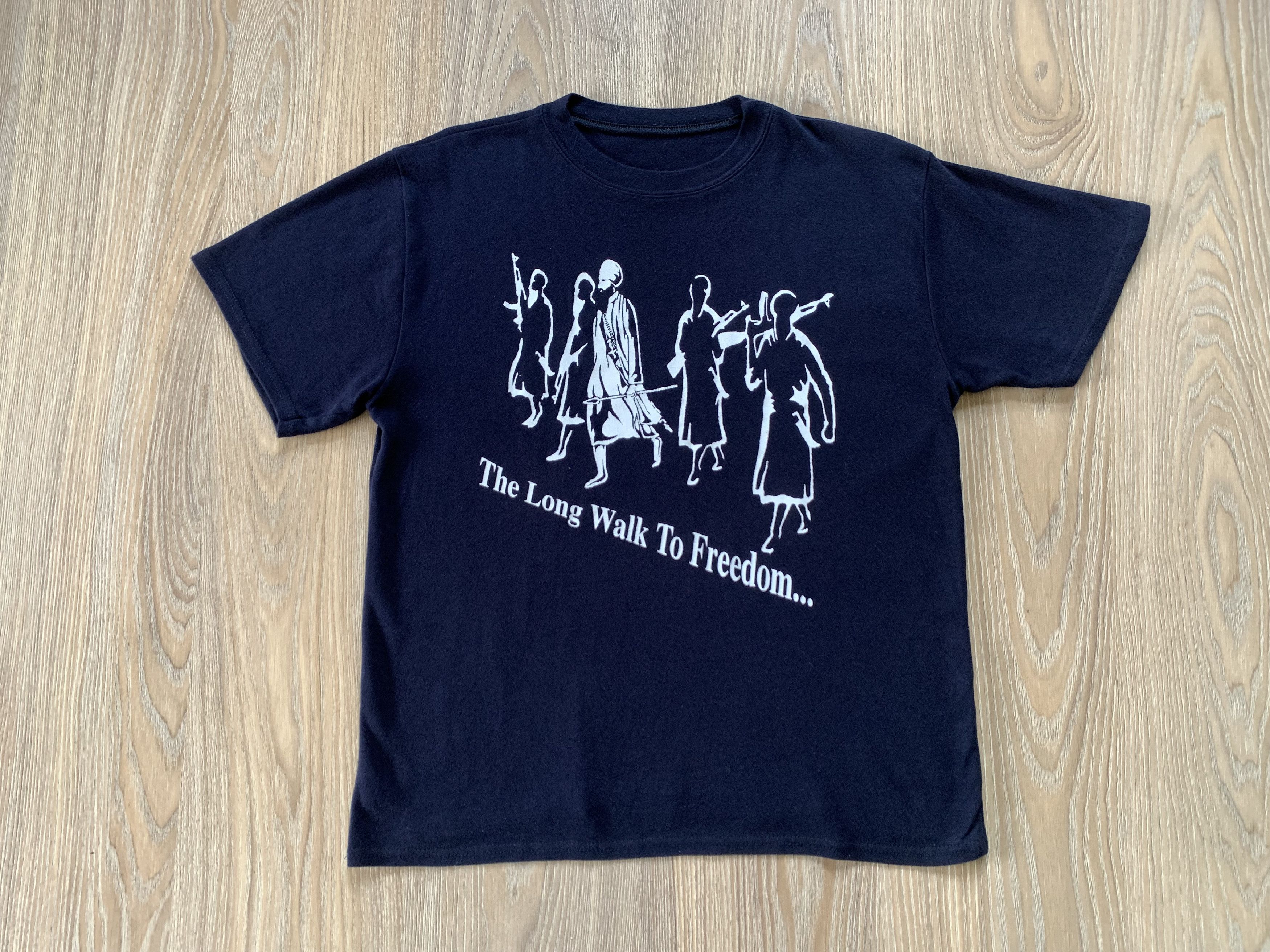 Other Nelson Mandela The long Walk To Freedom Vintage T-Shirt Size US S / EU 44-46 / 1 - 2 Thumbnail