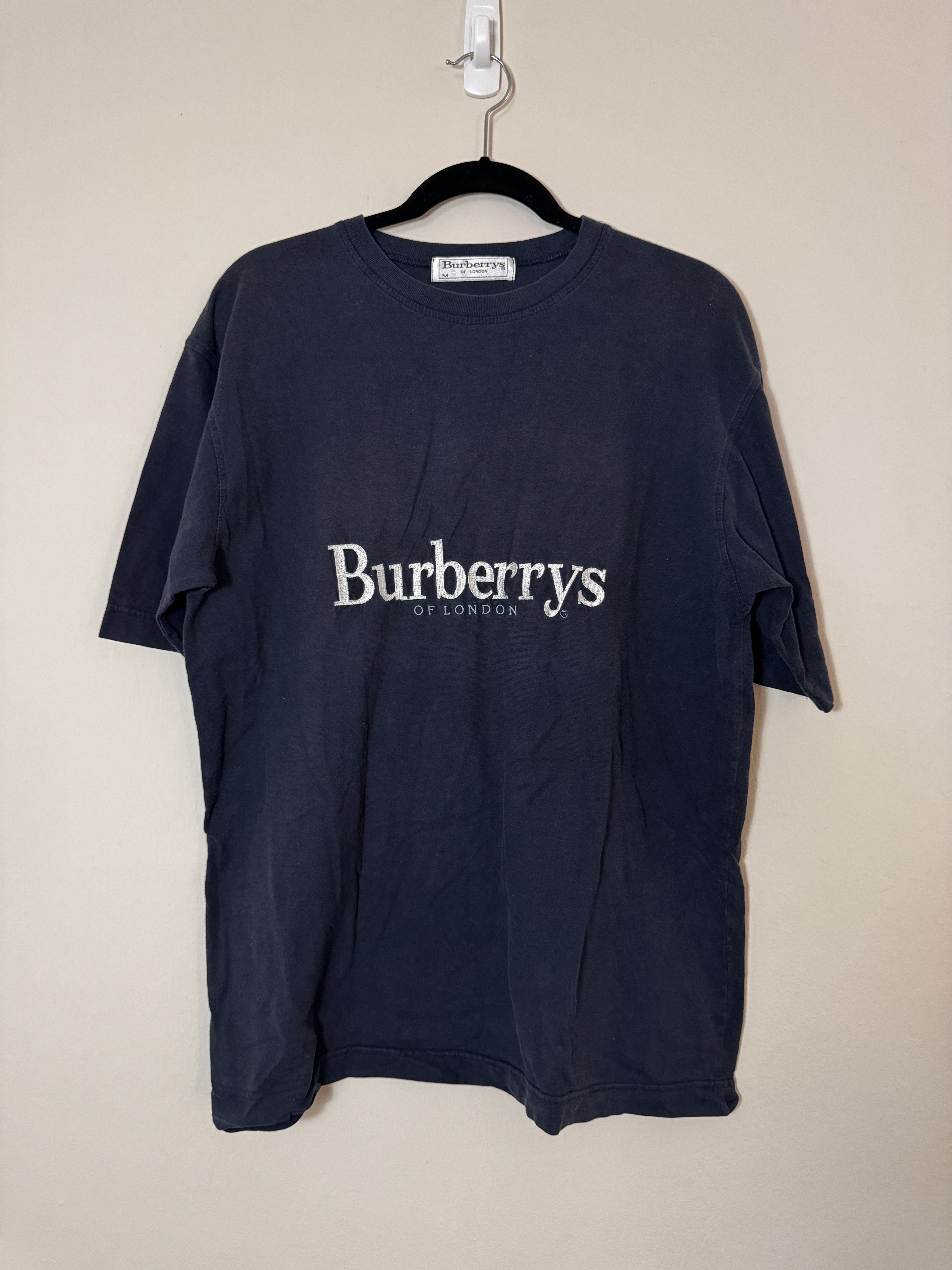 Tシャツ・カットソー BURBERRY Men T Shirts 8072008 TEMPAHB3590 Blue Burberry BURBERRY Men T-Shirts 8072008 TEMPAHB3590 Blue