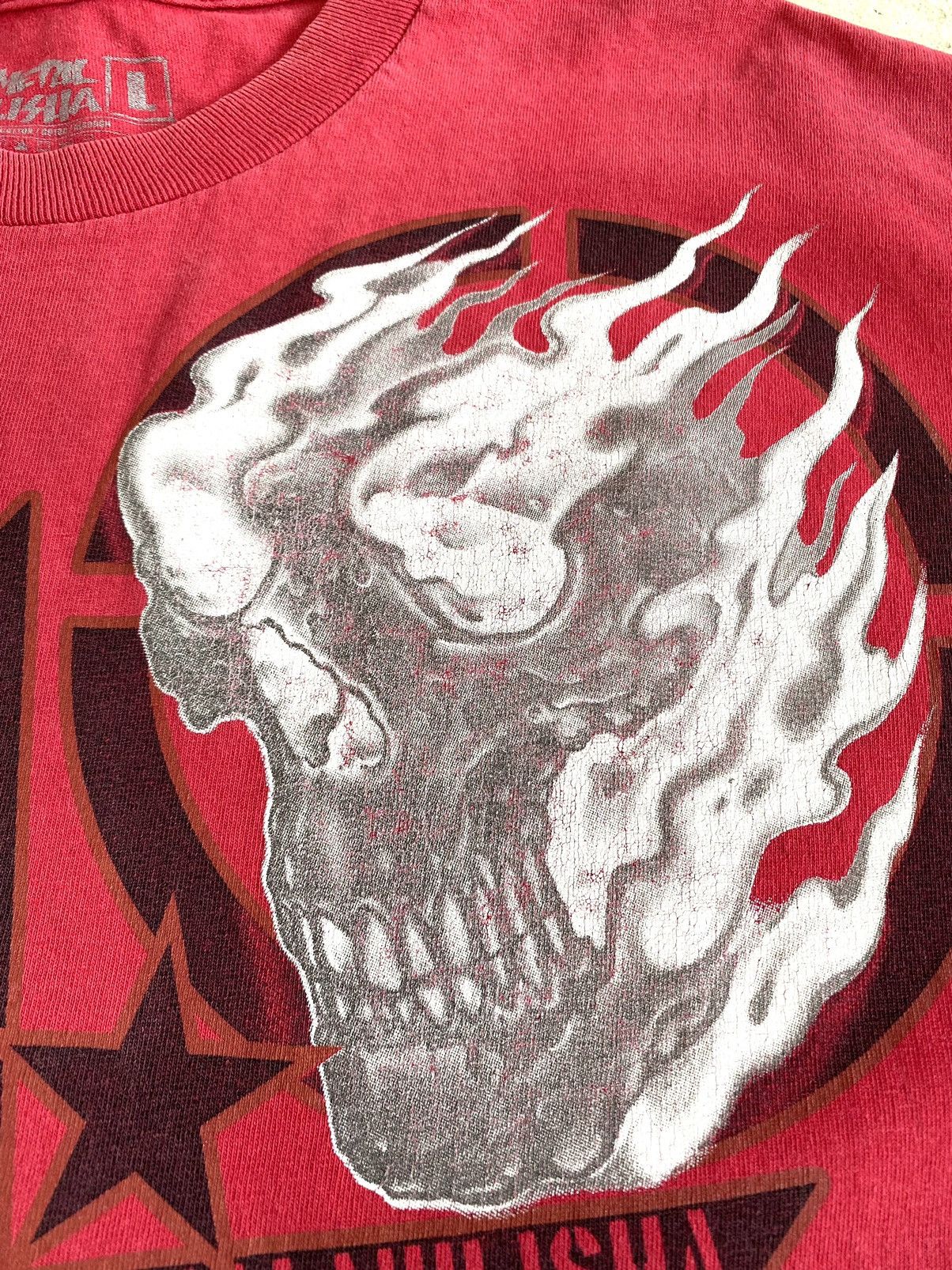 Band Tees Vintage Metal Mulisha Scull T Shirt Size US L / EU 52-54 / 3 - 5 Thumbnail