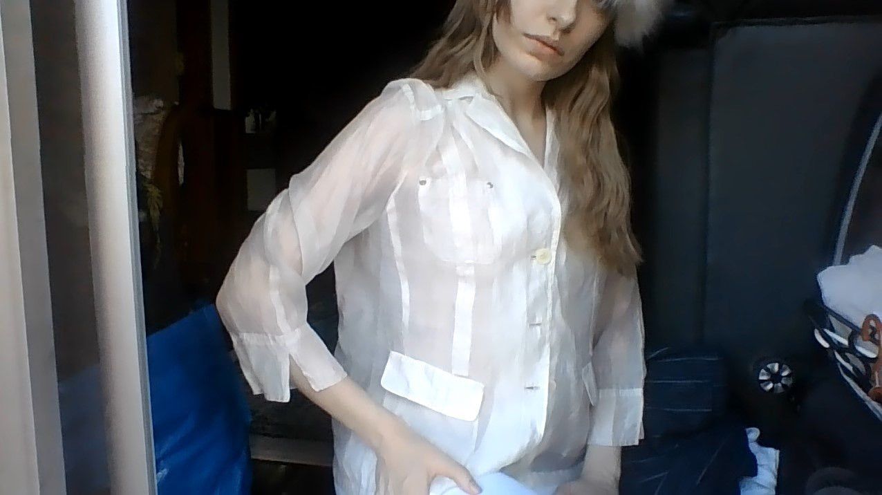 Japanese Brand × Vintage Milky transparent jacket Size S / US 4 / IT 40 - 7 Thumbnail