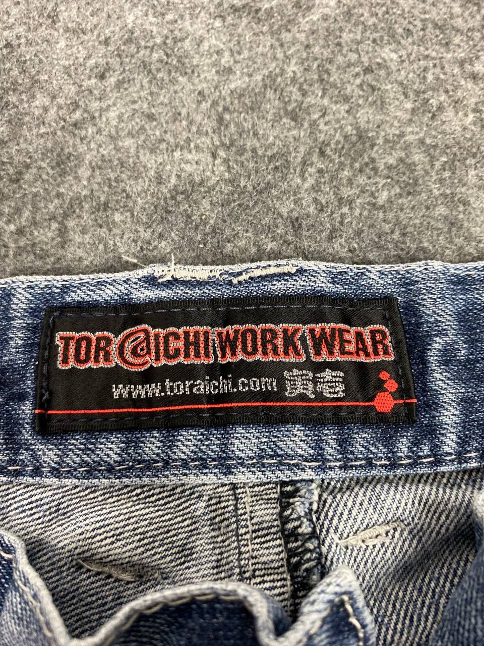 Japanese Brand toraichi japanese brands cargo denim distressed Size US 37 - 15 Thumbnail