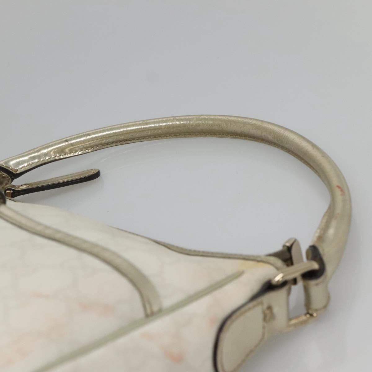 Gucci GUCCI GG Supreme Shoulder Bag Pvc White Gold Size ONE SIZE - 8 Thumbnail