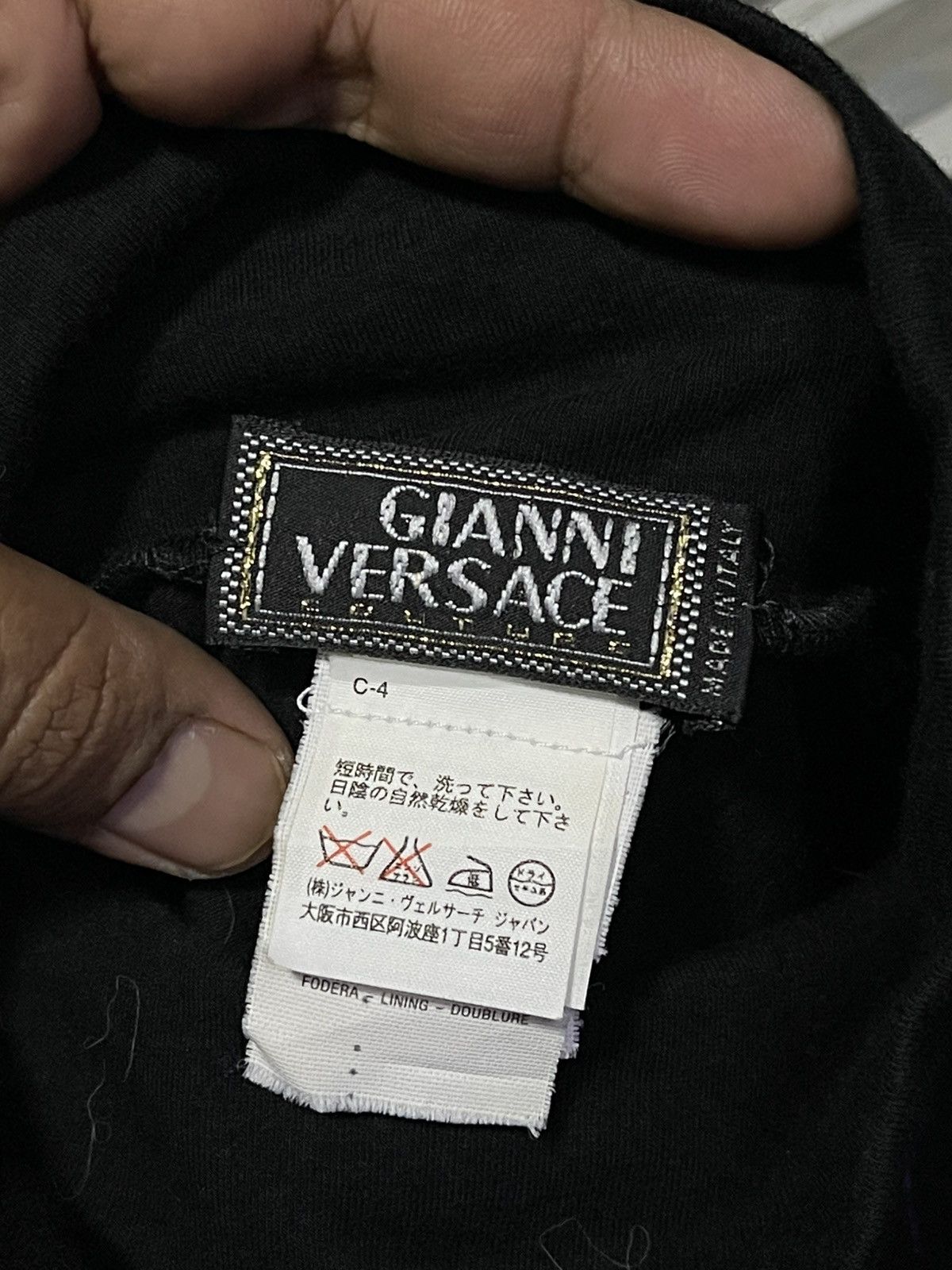 Versace Vintage Gianni Versace Turtleneck Long Sleeve Size US S / EU 44-46 / 1 - 4 Thumbnail
