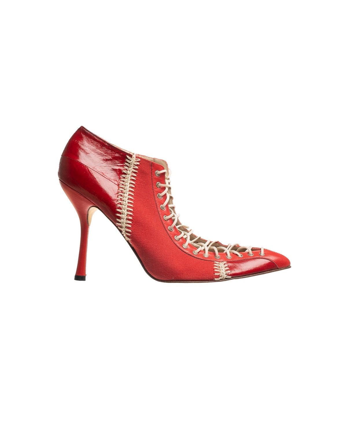 Versace Gianni Versace pointed toe lace-up hells Size US 9 / IT 39 - 6 Thumbnail