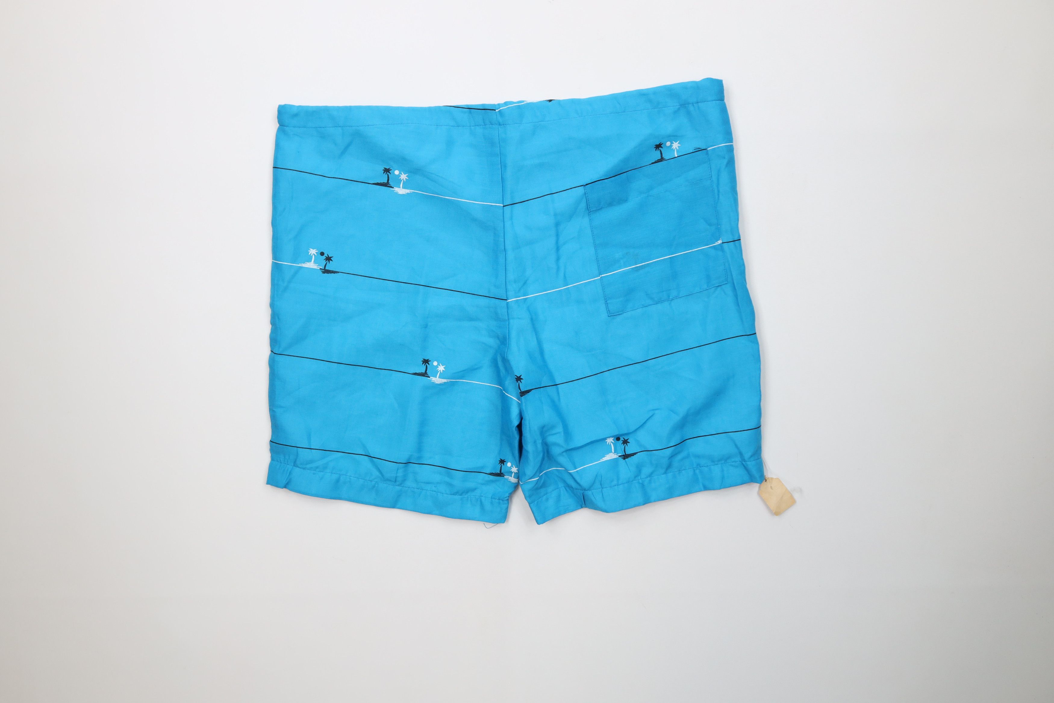 Vintage Deadstock Vintage 70s Streetwear Island Lined Shorts USA Size US 36 / EU 52 - 9 Thumbnail