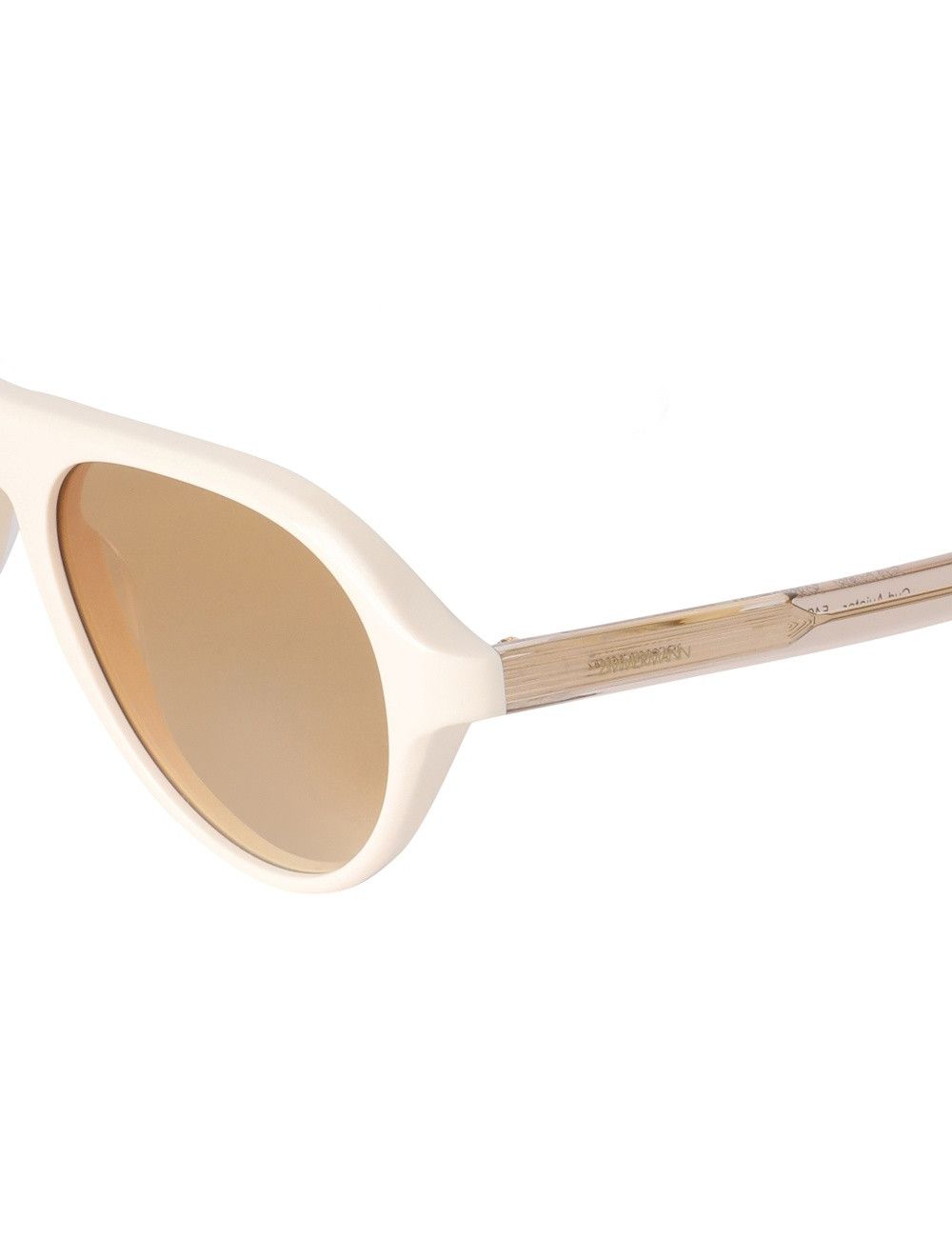 Zimmermann oc11z0925 Size: OS / Cyd Aviator Sunglasses in Cream Size ONE SIZE - 5 Thumbnail