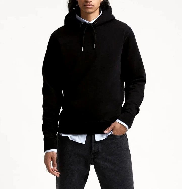 Asket Asket Basic Hoodie Men's M Black Size US M / EU 48-50 / 2 - 2 Thumbnail