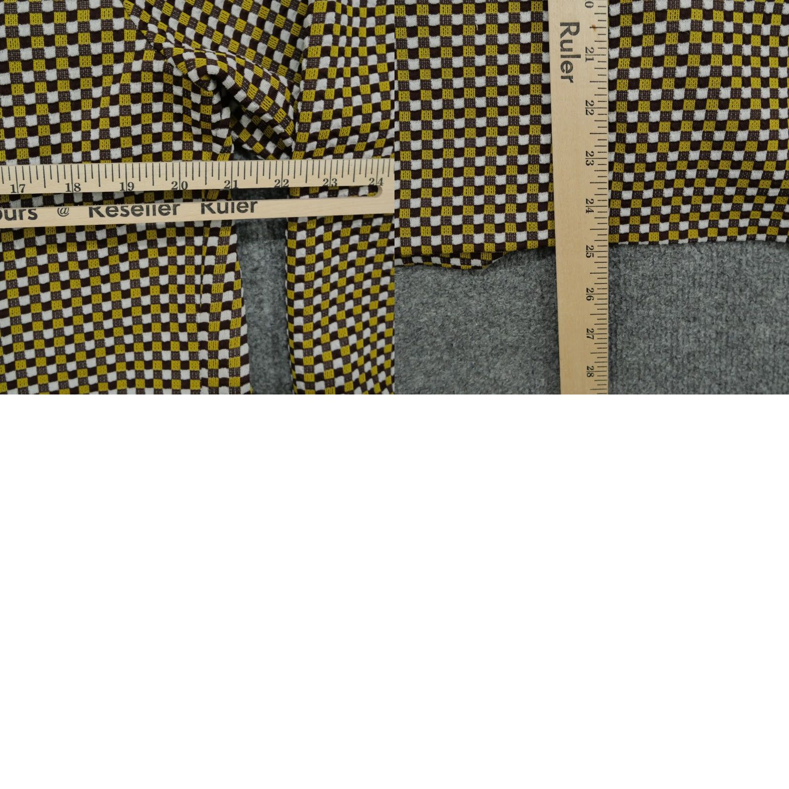 Vintage VINTAGE Jacket Womens XL Yellow Brown Checkered Plaid Hippie 60s 70s Windbreaker Shirt Womens XL Yellow Brown Checkered Plaid Hippie 60s 70s Size XL / US 12-14 / IT 48-50 - 8 Thumbnail