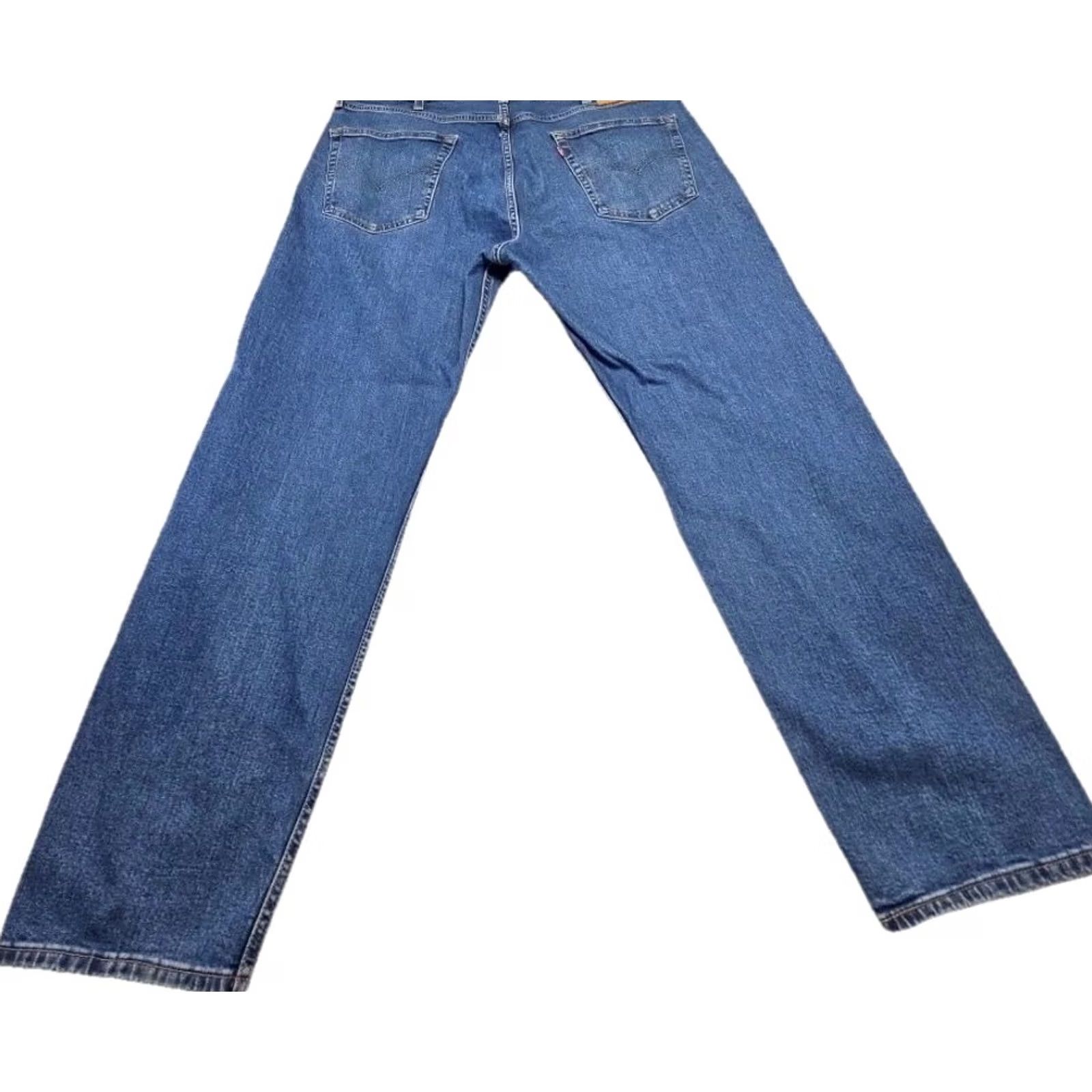 Levi's Levi’s 505 Regular Fit Straight Leg Jeans Men’s 38x30 Blue Denim Size US 38 / EU 54 - 7 Thumbnail