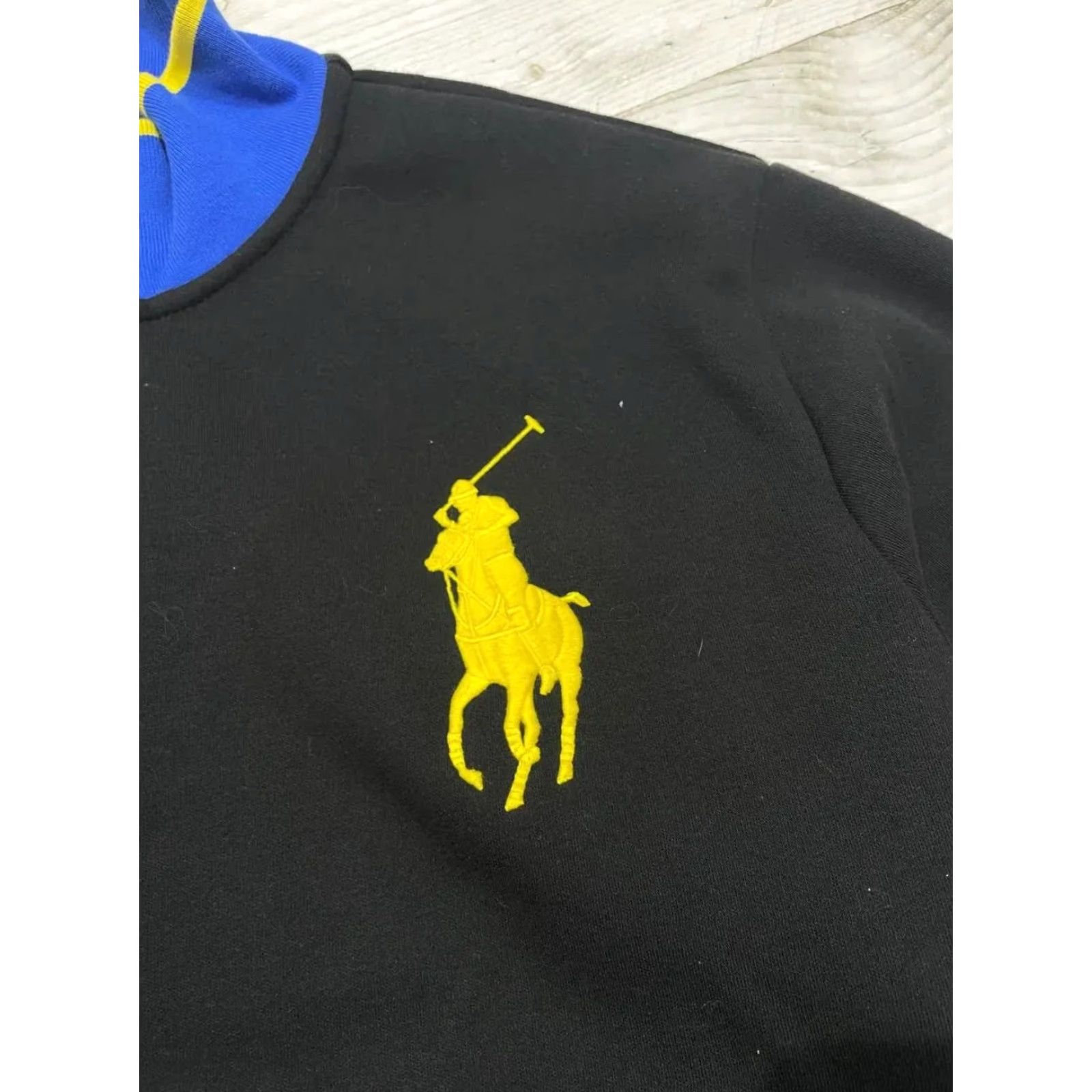 Polo Ralph Lauren Polo Ralph Lauren Sweden Full Zip Sweatshirt Jacket Big Pony Men Size 2XL Black Size US XXL / EU 58 / 5 - 6 Thumbnail