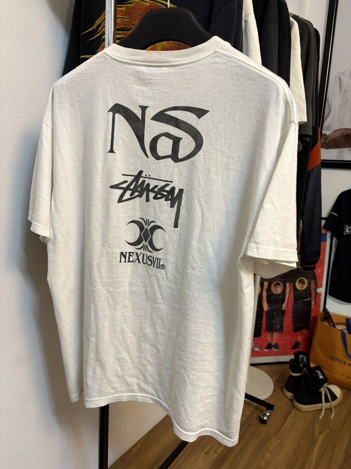 Stussy Vintage Stussy X Nas Size US XL / EU 56 / 4 - 2 Thumbnail