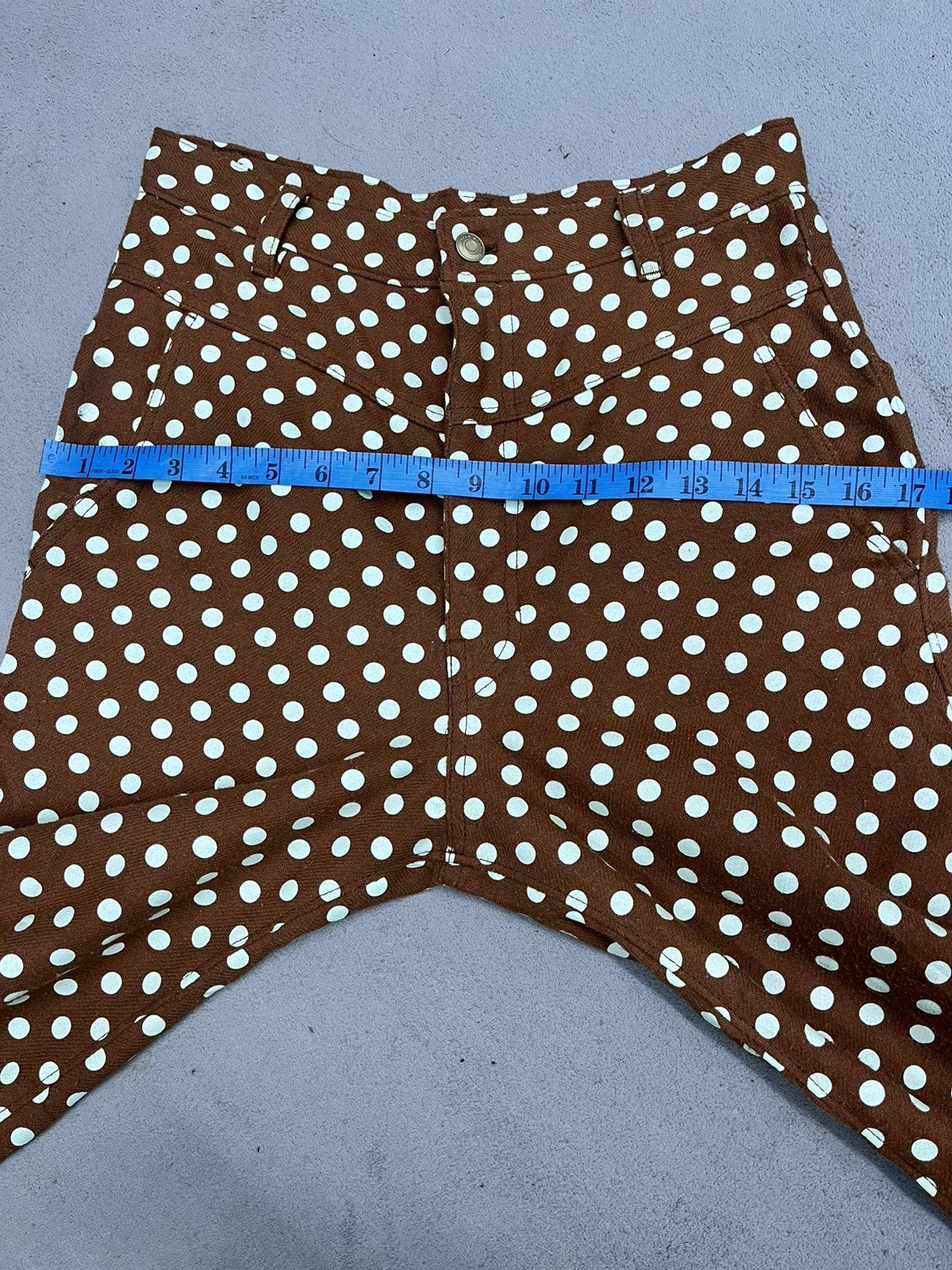 mercibeaucoup ARCHIVE🔥🔥🔥VTG MERCIBEAUCOUP POLKA DOT REVERSE POCKET PANT Size 28" / US 6 / IT 42 - 14 Thumbnail