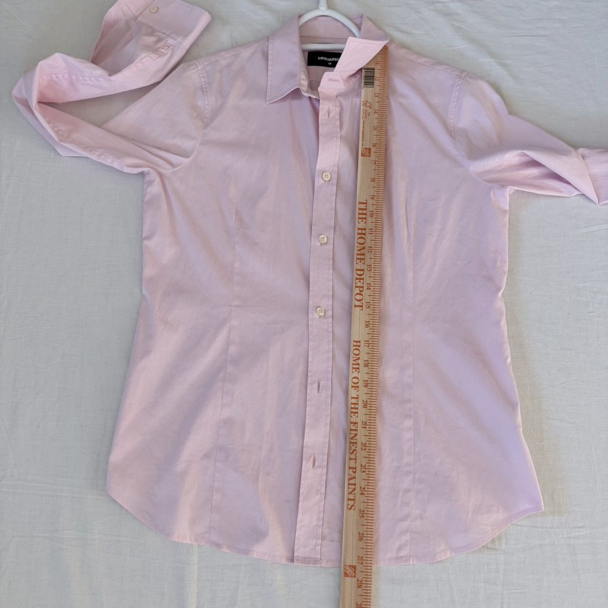 Dsquared2 Dsquared2 Women Pink Button Up Shirt Logo Plaque Italy Made Size XL / US 12-14 / IT 48-50 - 15 Thumbnail