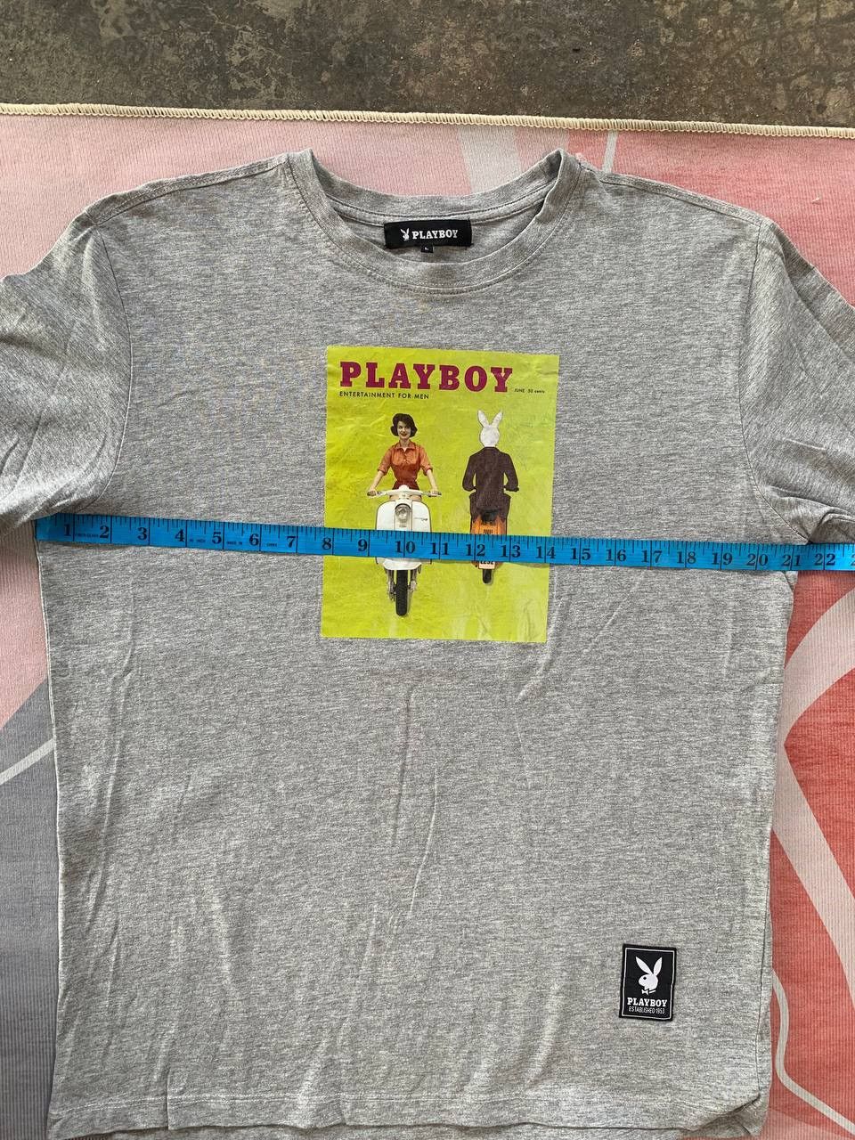 Playboy PLAYBOY Classic Magazine Style Print Long Sleeve Tee Size US L / EU 52-54 / 3 - 9 Thumbnail