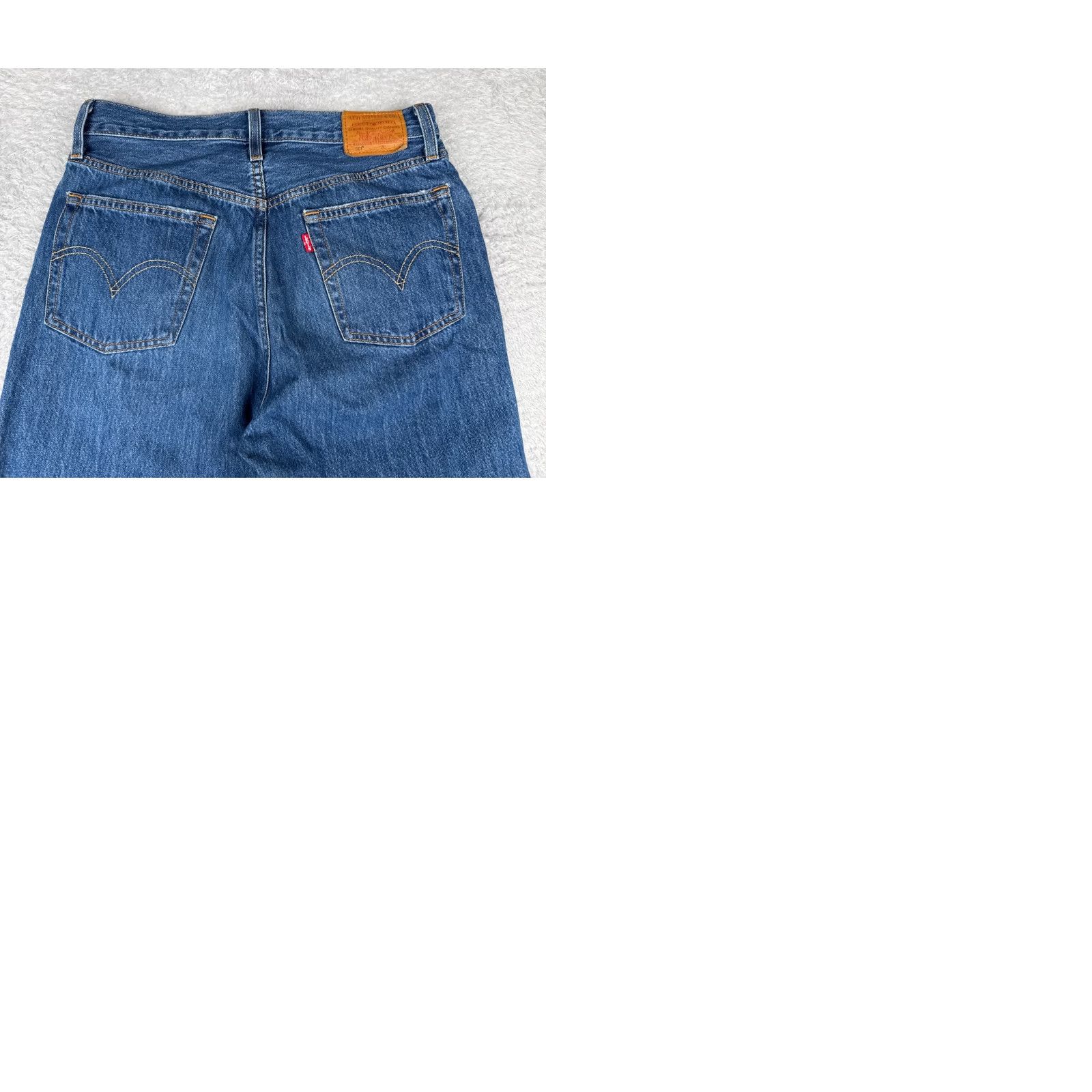 Levi's Levi's Levi'S 501 Jeans Jeans Denim Distressed Button Fly 28x25 Cotton Blue Regular Men Vintage? No. (But must not add new info) Size US 28 / EU 44 - 11 Thumbnail