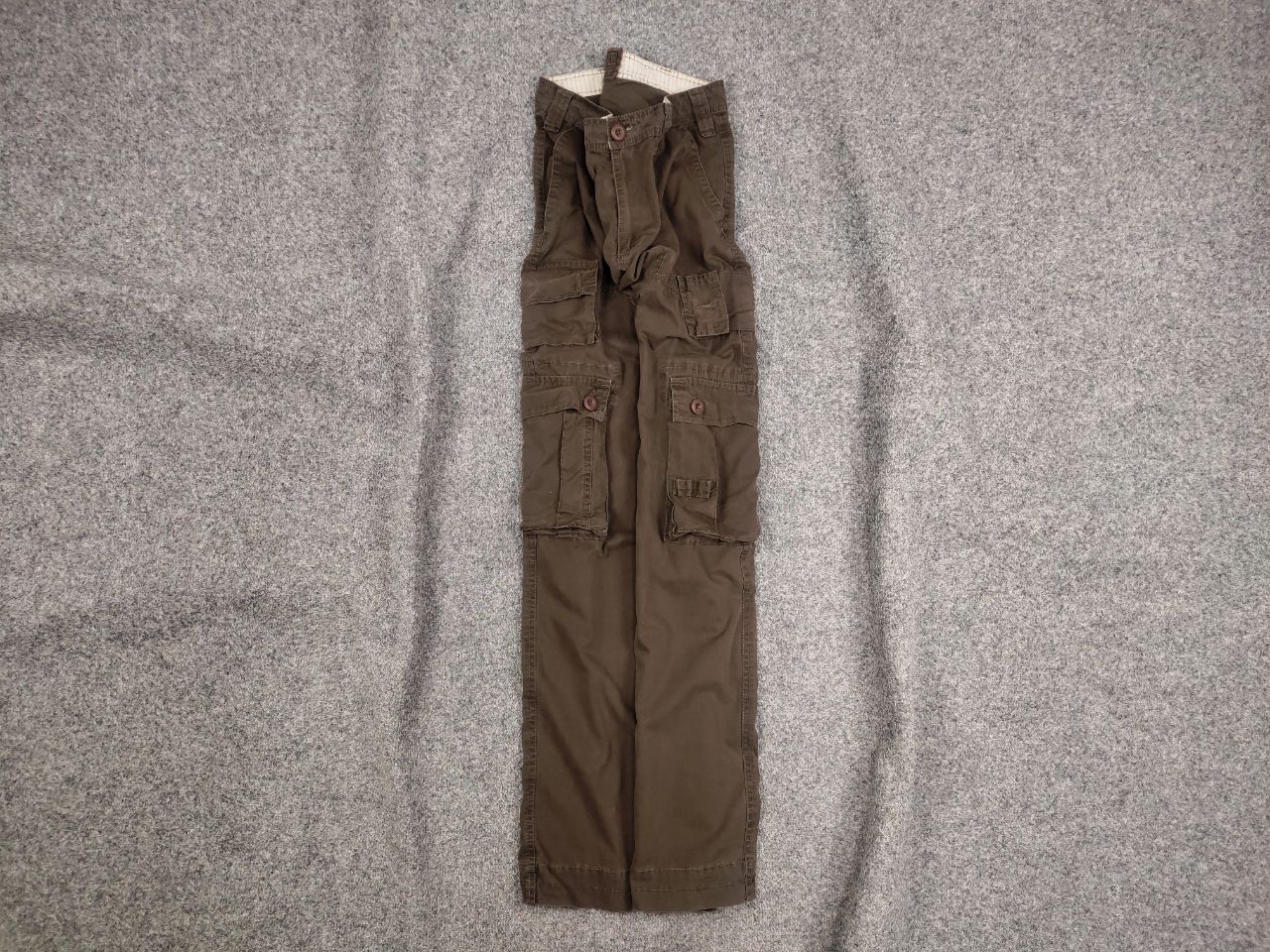 Japanese Brand Vintage Japanese Baggy Multi pocket Cargo Pants Y2K Style Size US 32 / EU 48 - 1 Thumbnail