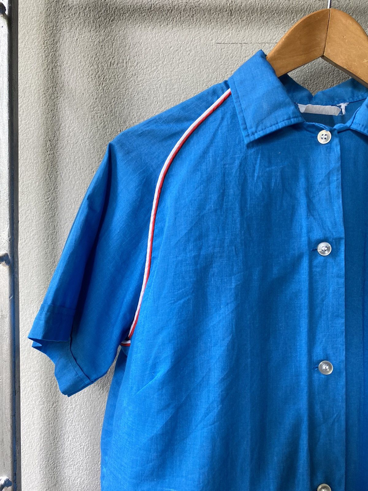 Vintage Go to hell demonstrators embroidery bowling shirt Size ONE SIZE - 6 Thumbnail