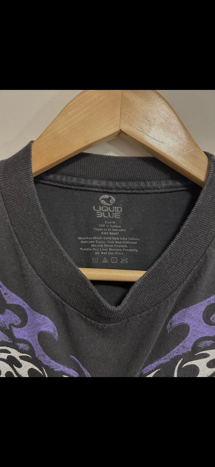 Liquid Blue Vintage skull t shirt Size US M / EU 48-50 / 2 - 2 Thumbnail