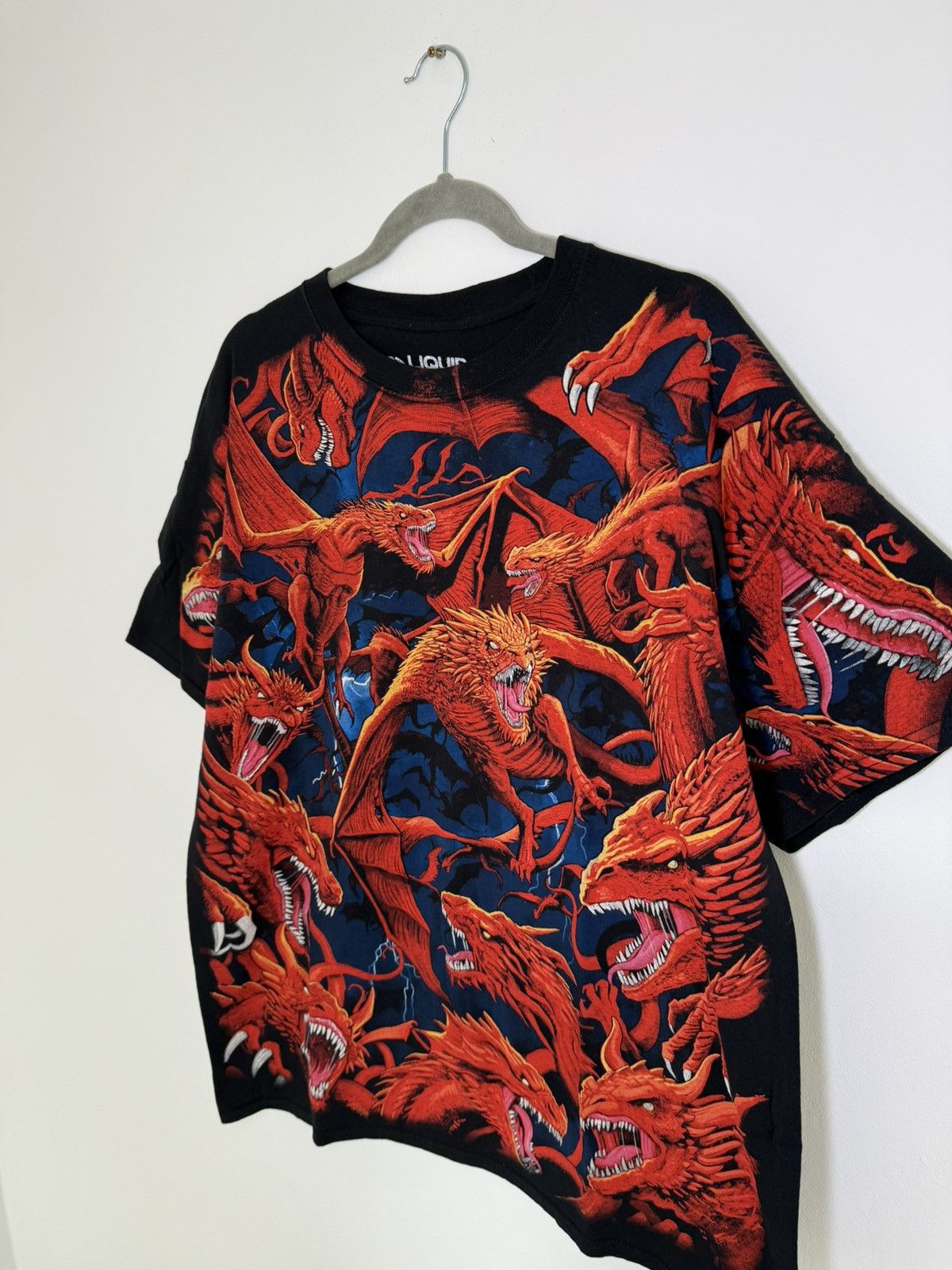 Liquid Blue × Vintage Liquid Blue Dragon All over Print t shirt Merch XL warren Size US XL / EU 56 / 4 - 2 Thumbnail