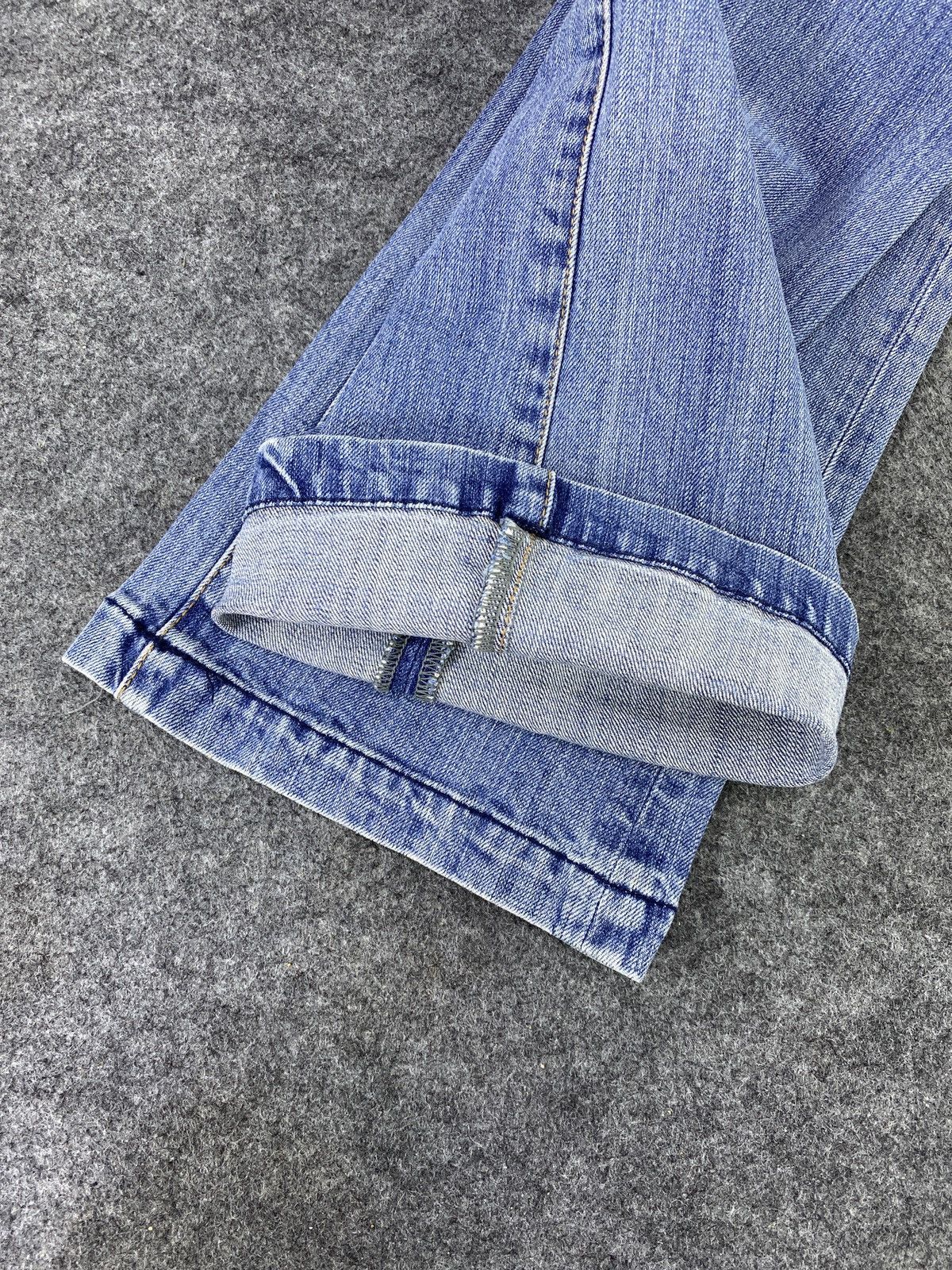 Japanese Brand × Jean Oririn Blue Wash bootcut Jeans - J997 Size 29" - 10 Thumbnail