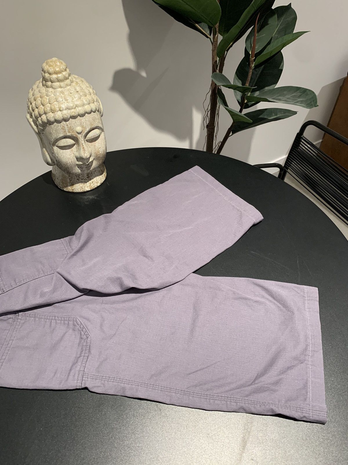Carhartt × Carhartt Wip × Vintage Carhatt light purple ripstop cargo pants Size US 32 / EU 48 - 4 Thumbnail