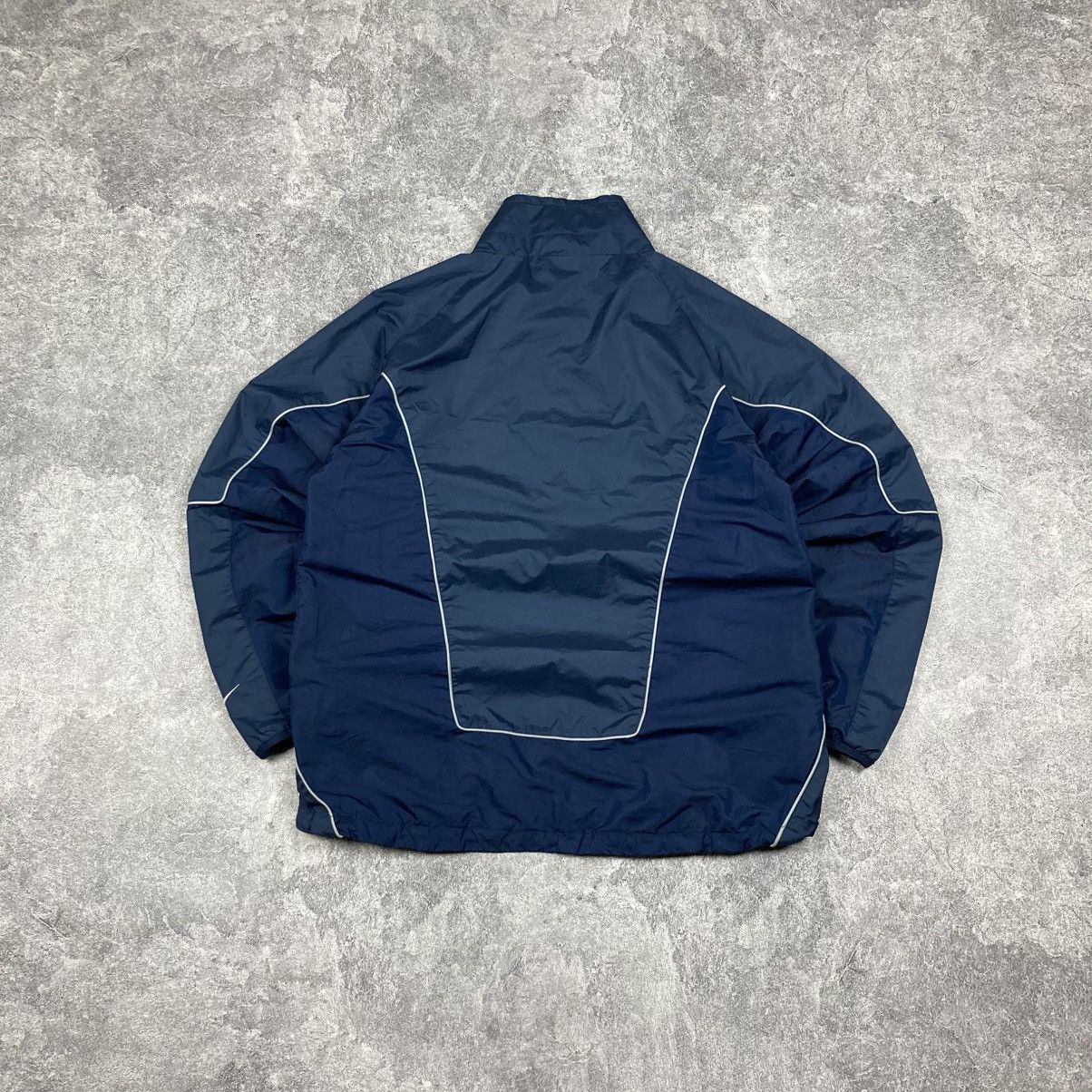Nike Vintage Nike Shox Big Logo Oversized Nylon Zip Track Jacket Size US M / EU 48-50 / 2 - 7 Thumbnail