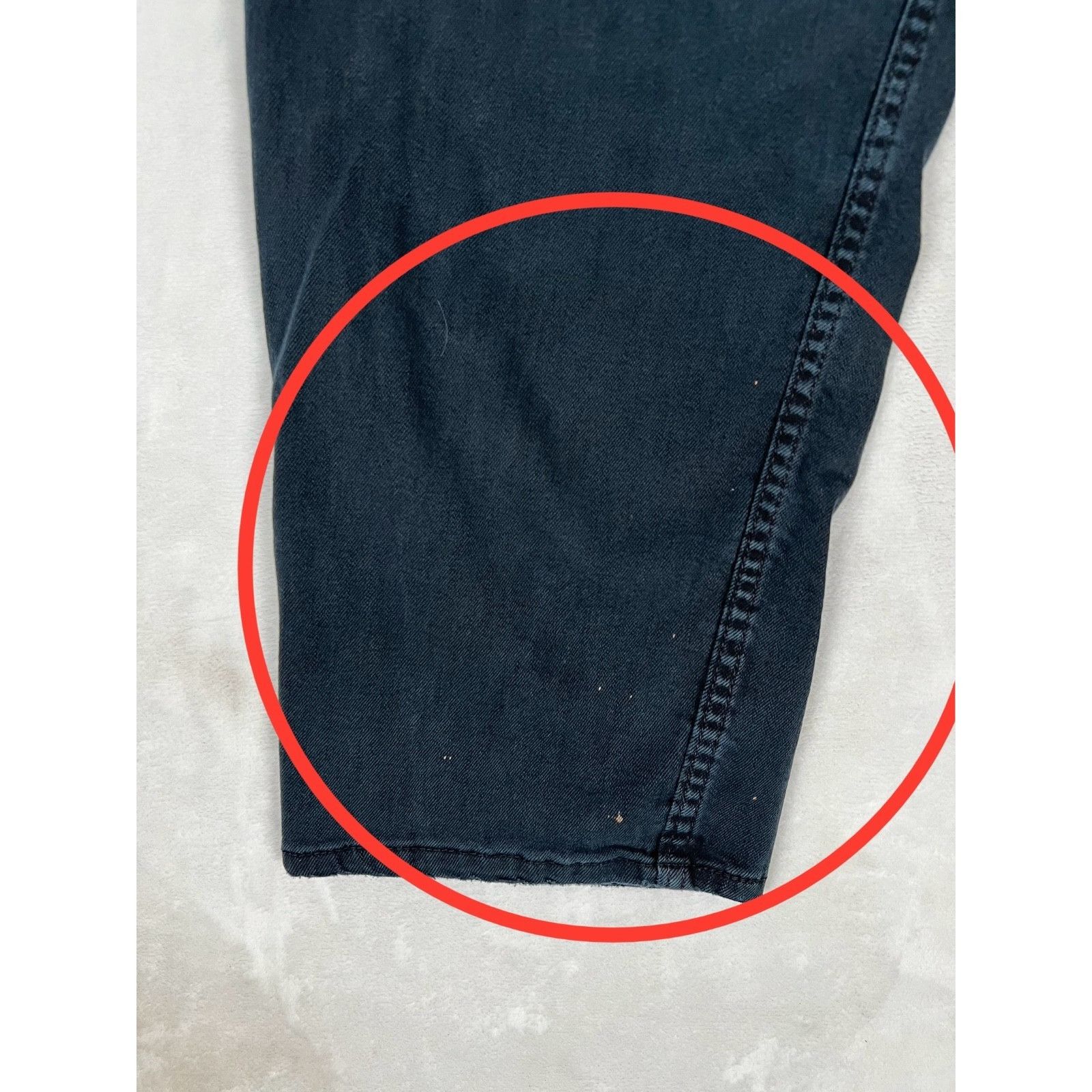 Levi's Levi’s 550 Black Denim Jeans Size 40x30 Faded Stained Grunge Size US 40 / EU 56 - 12 Thumbnail