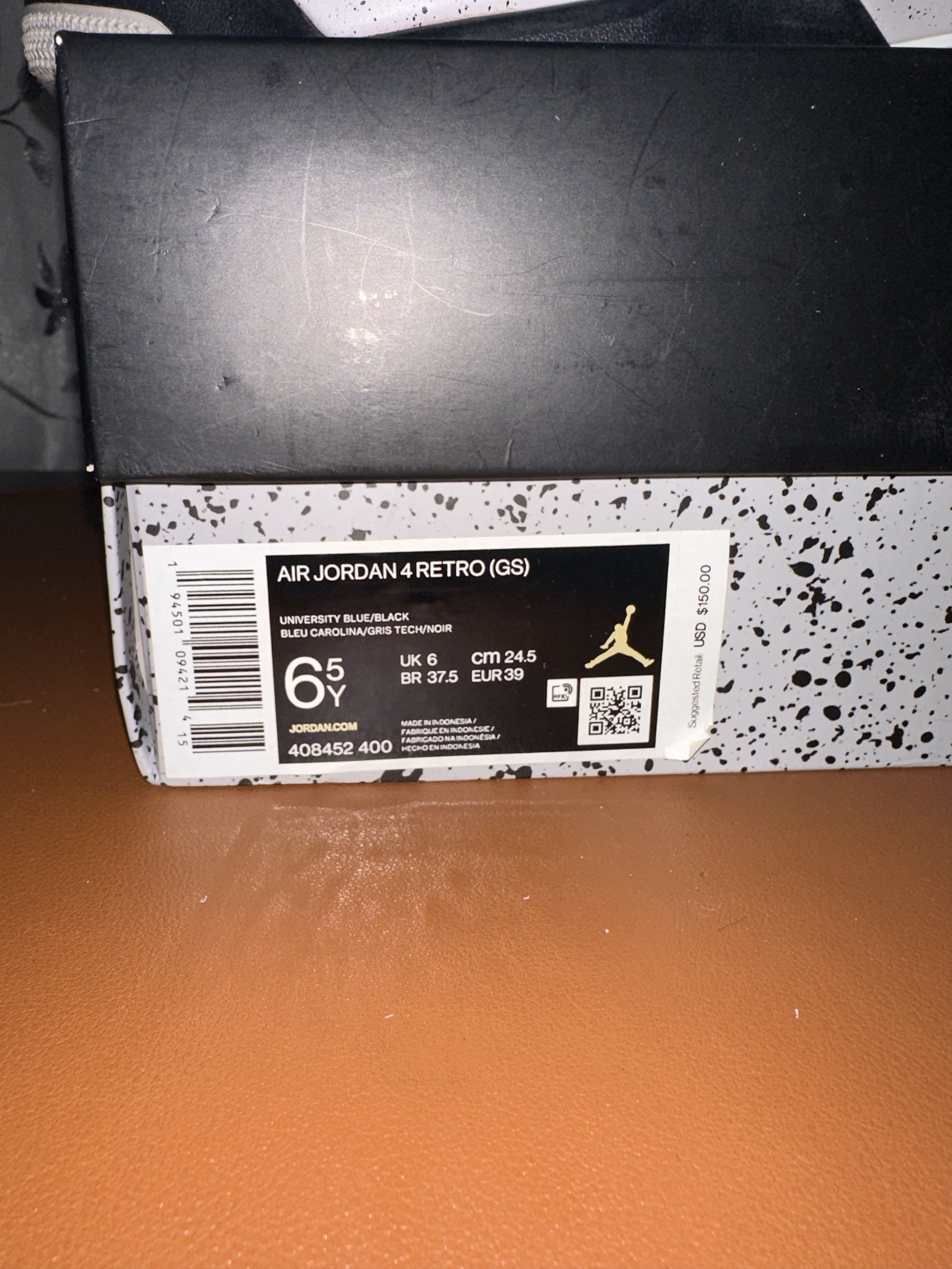 Jordan Brand Jordan 4 ‘University Blue’ Size US 6.5 / EU 39-40 - 9 Thumbnail