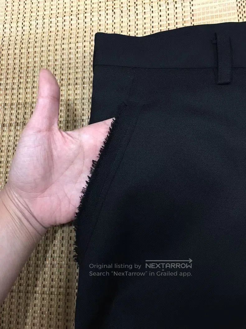 Yohji Yamamoto Yohji Yamamoto size 1 Wool Pants Size 24" / US 00 / IT 34 - 6 Thumbnail