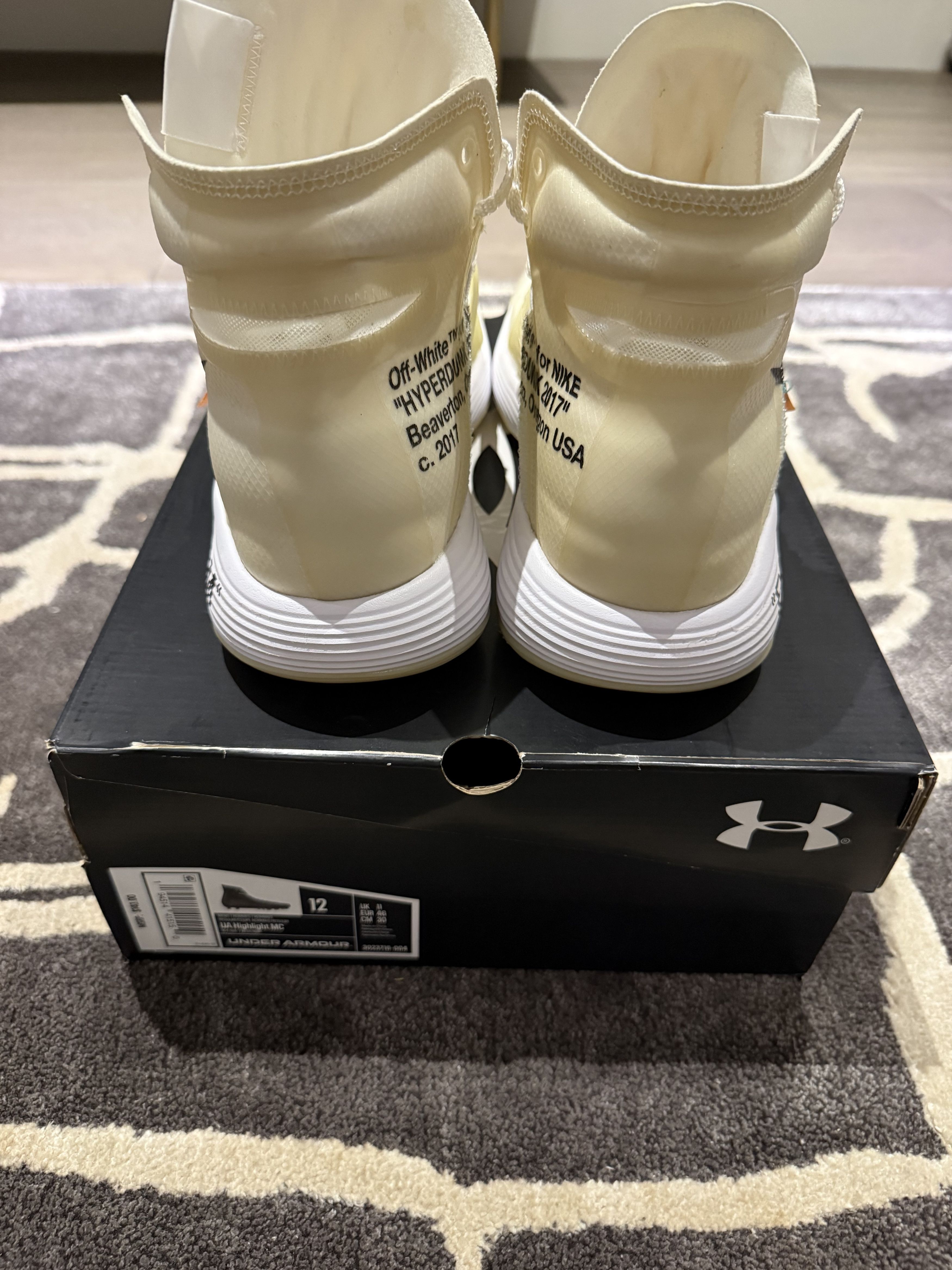Nike × Off-White Nike Off White Hyperdunk Size US 11 / EU 44 - 4 Thumbnail