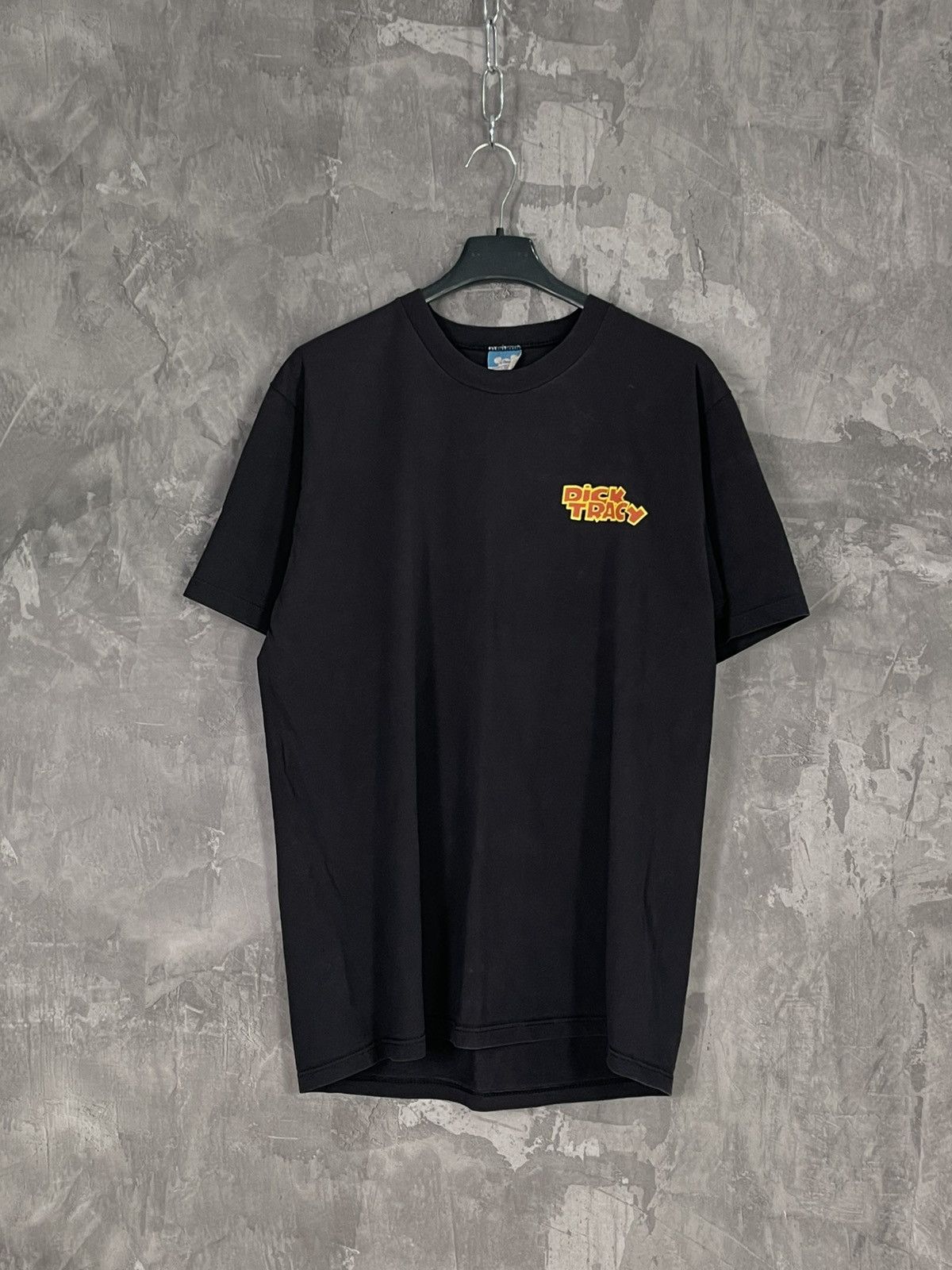 Vintage Vintage 90s dick Tracy Big Logo T shirt Size US L / EU 52-54 / 3 - 8 Thumbnail