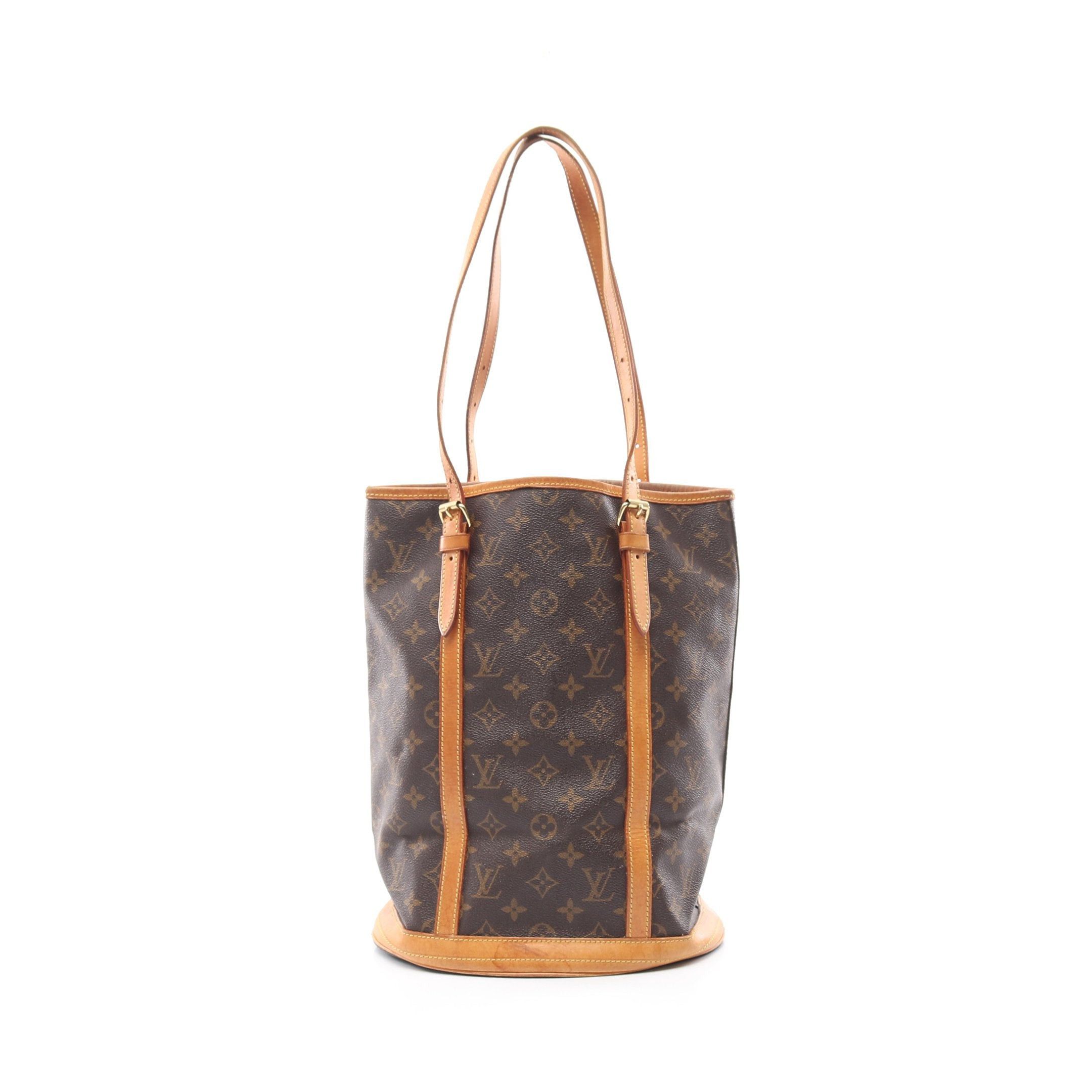Louis Vuitton Louis Vuitton Bucket Gm Monogram Shoulder Bag Leather Brown Size ONE SIZE - 1 Thumbnail