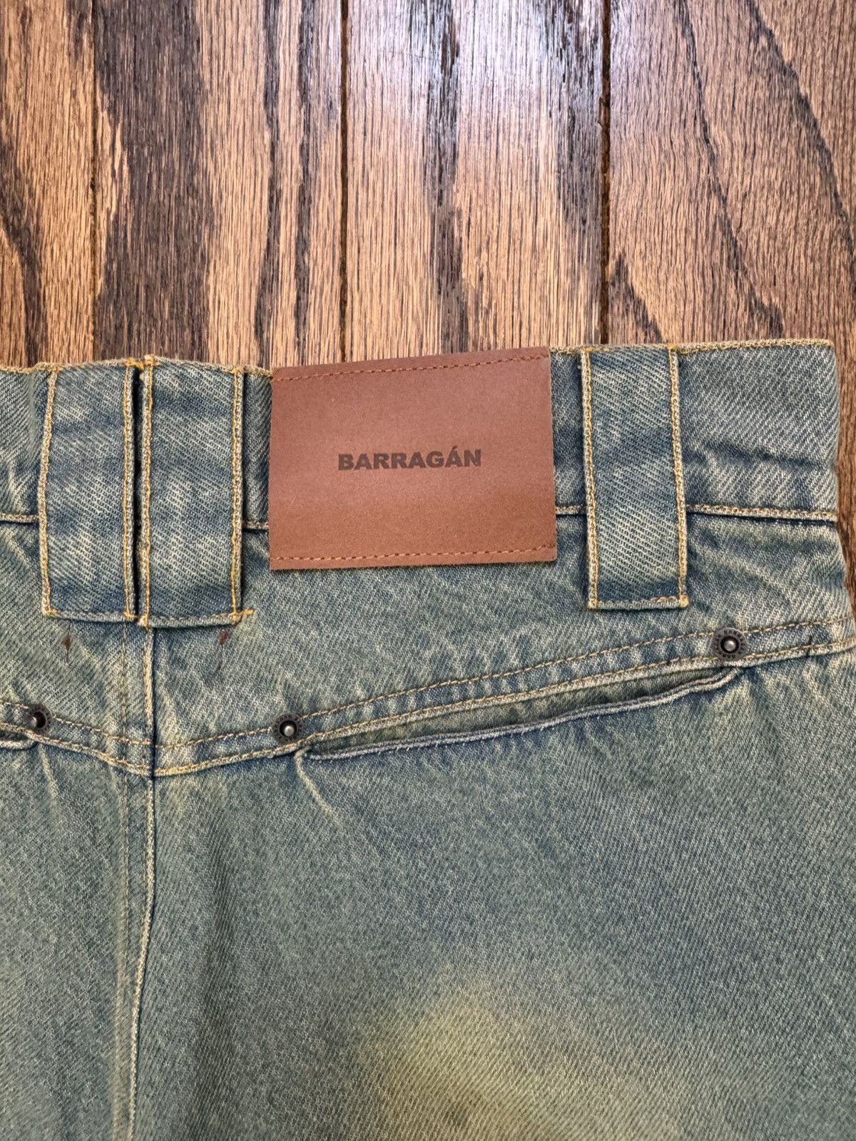 Barragan Barragan B Logo Jean Size 26" / US 2 / IT 38 - 5 Thumbnail