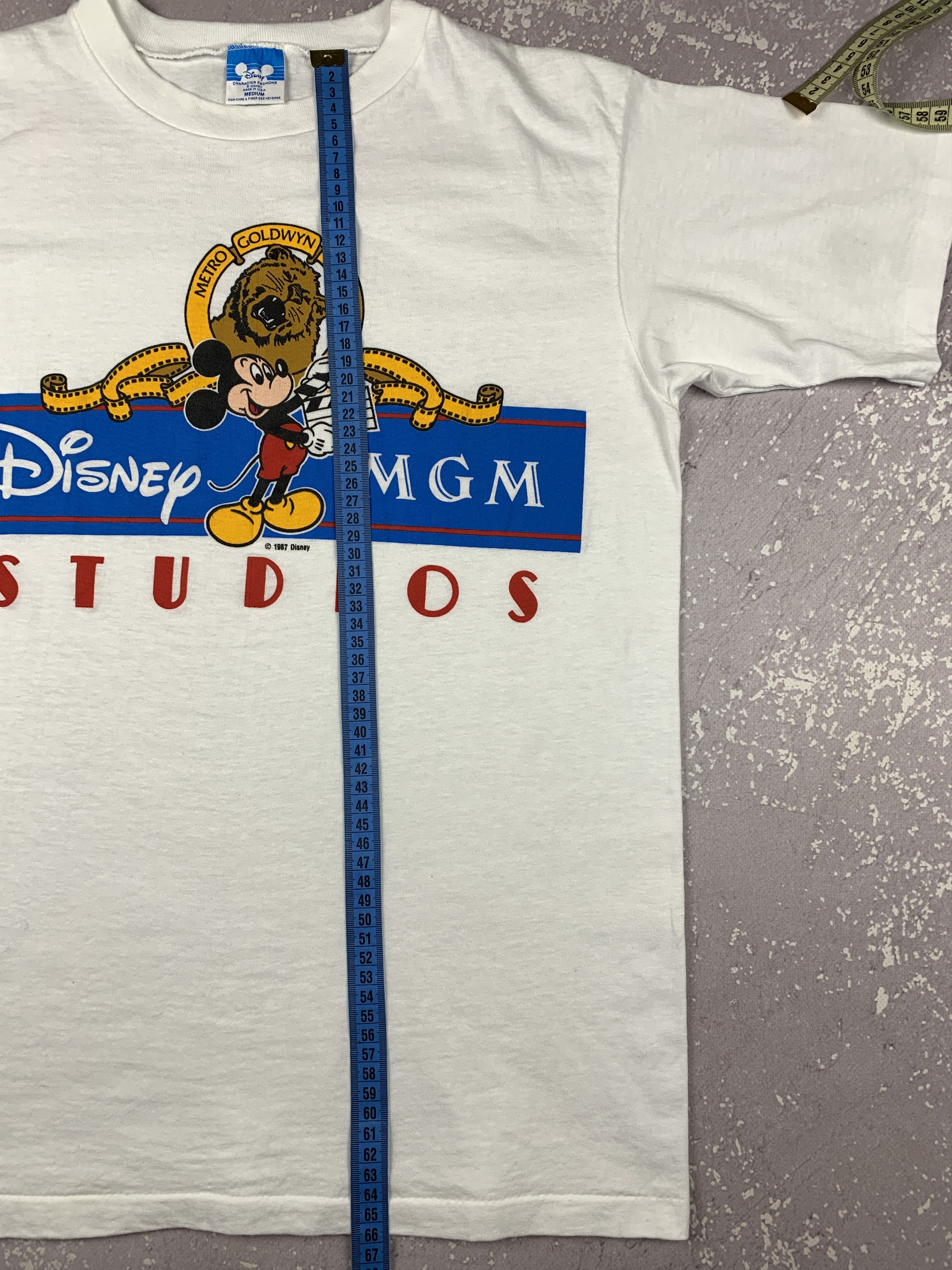 Disney × Mickey Mouse 1987 Disney MGM Mickey Promo Single Stitch Promo Shirt Size US M / EU 48-50 / 2 - 8 Thumbnail