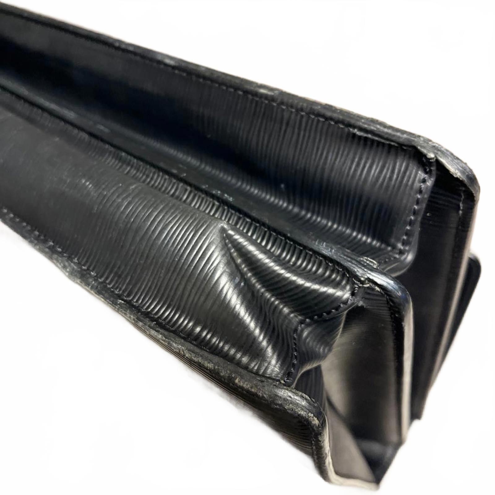 Louis Vuitton Louis Vuitton - Epi Leather Briefcase Black Size ONE SIZE - 7 Thumbnail