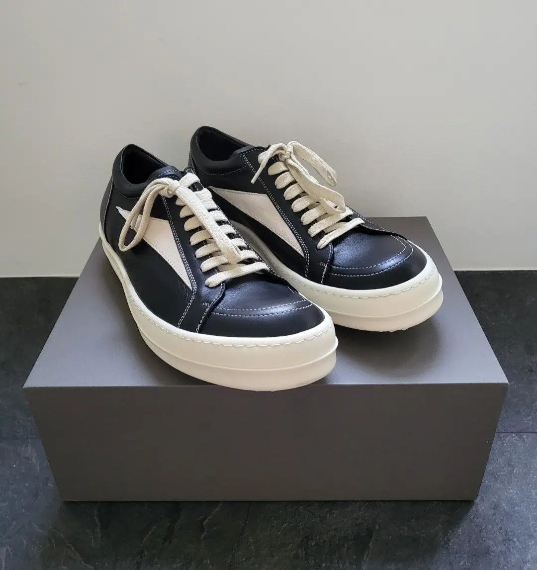 Rick Owens Rick Owens Vans FW22 Strobe Vintage Sneakers, Size 10