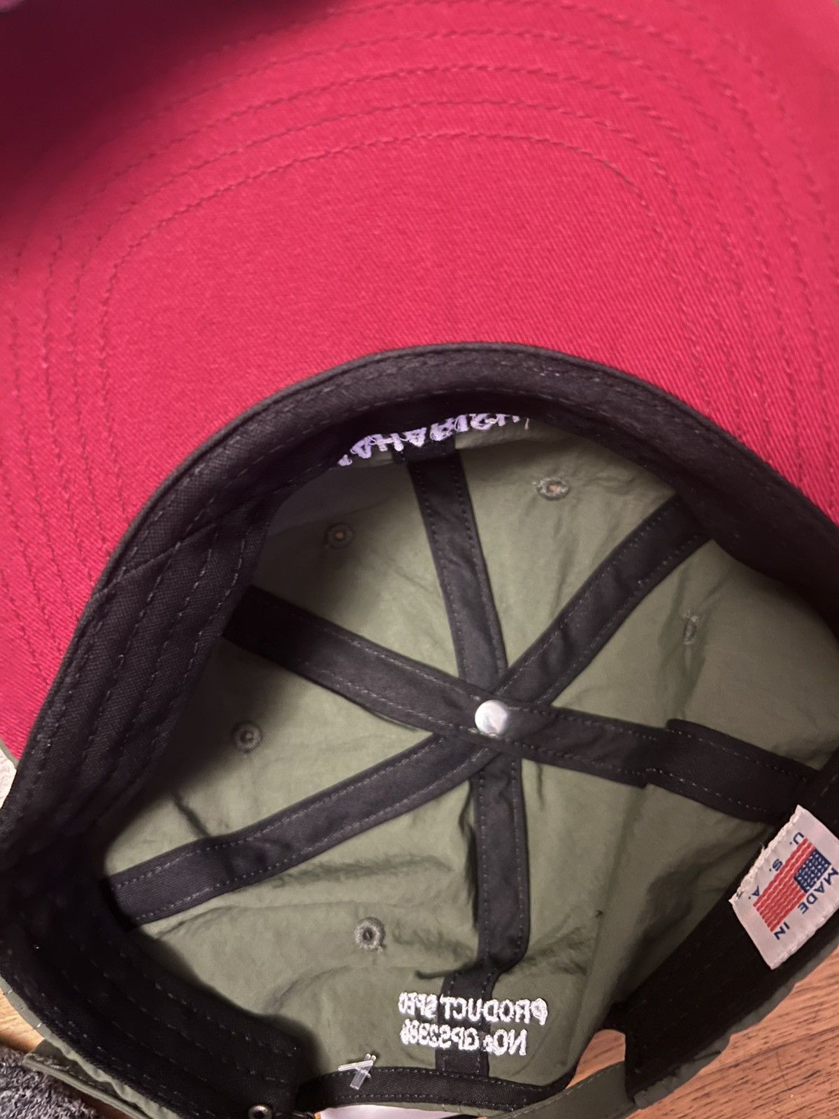 Maharishi Maharishi hat olive green Size ONE SIZE - 4 Thumbnail