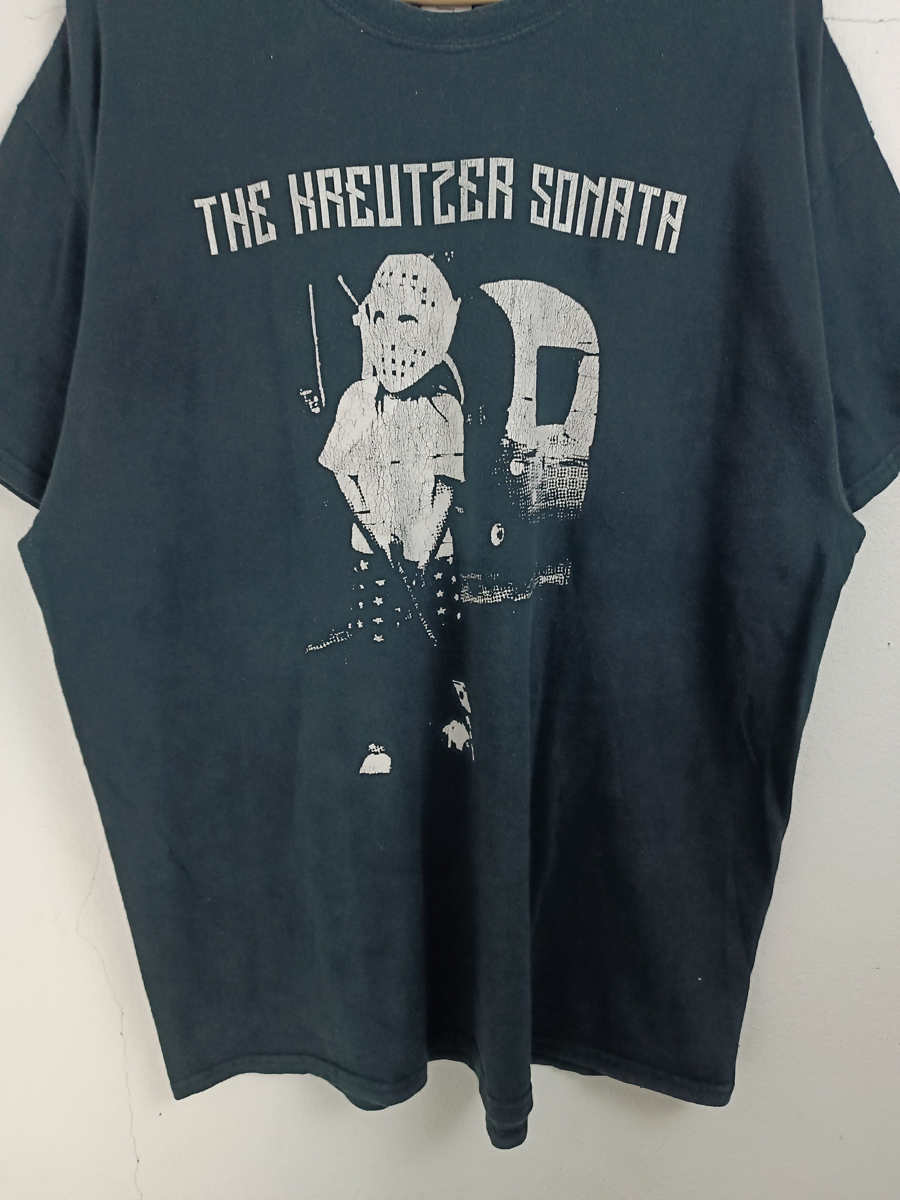 Band Tees VINTAGE 2015 THE KREUTZER SONATA FIGHT SONG HARDCORE PUNK Size US XL / EU 56 / 4 - 7 Thumbnail