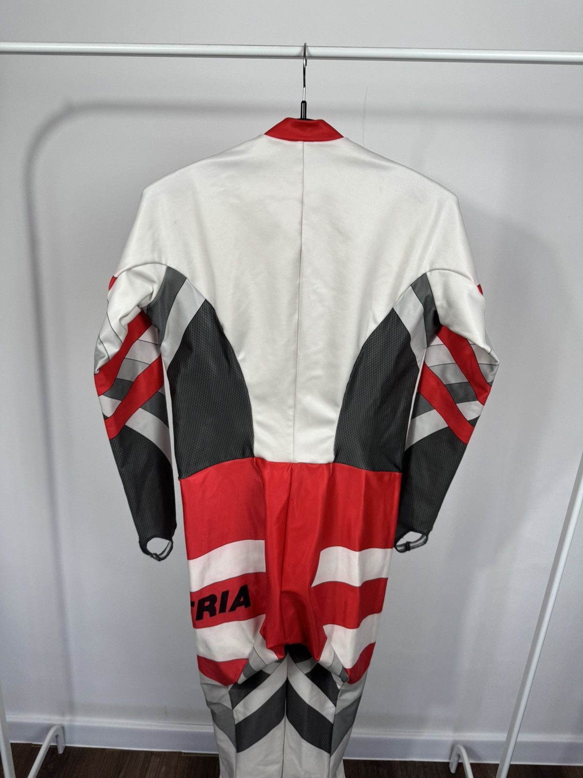 Asics Vintage Asics Austria Speed Skating Race Suit Made in Japan Size US M / EU 48-50 / 2 - 16 Thumbnail