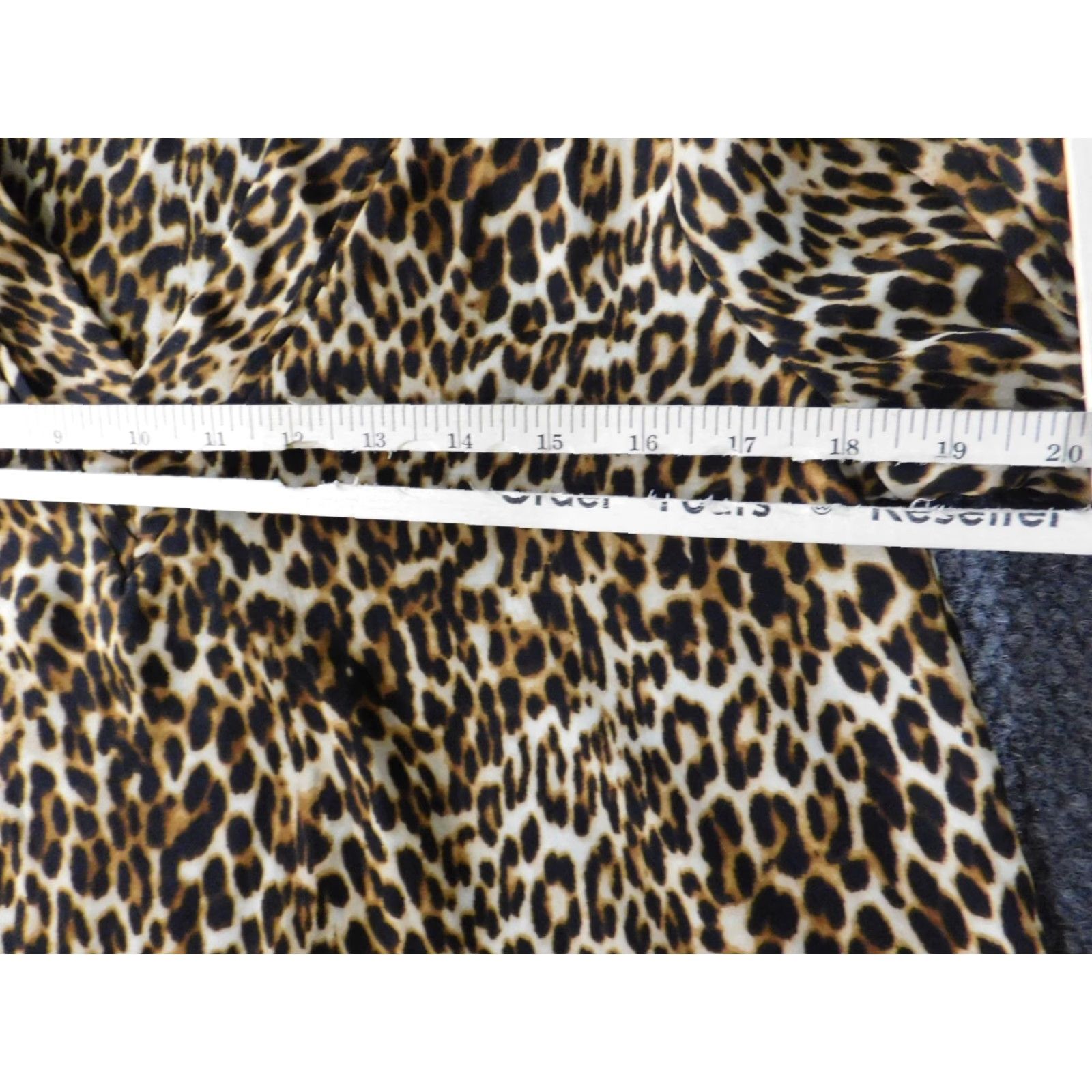 Worthington Worthington Womens Blouse S Brown Animal Print Pullover Top 3/4 Sleeve Casual Button Collared Polyester Rayon Regular Ladies Mens? Size S / US 4 / IT 40 - 4 Thumbnail
