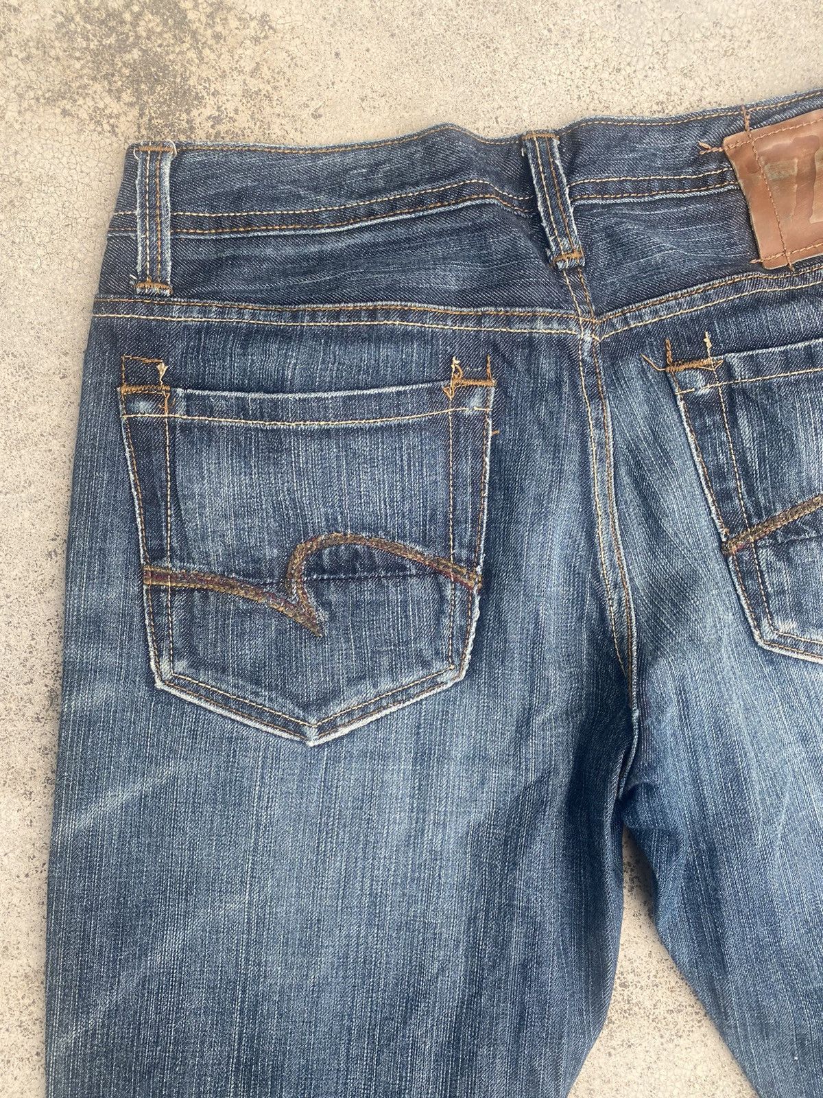 Japanese Brand Flare Jeans Z Clawmark Bootcut Size US 32 / EU 48 - 21 Thumbnail